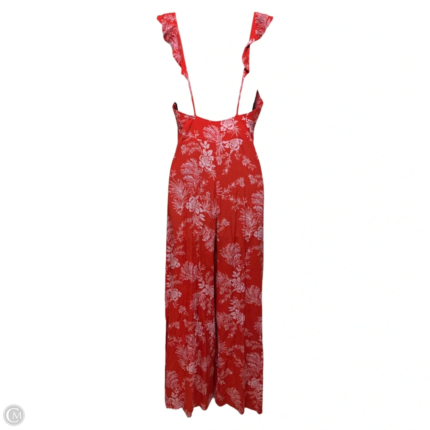 Be The One Jumpsuit Floral Jumpsuit By Free People In Red, Size: 0