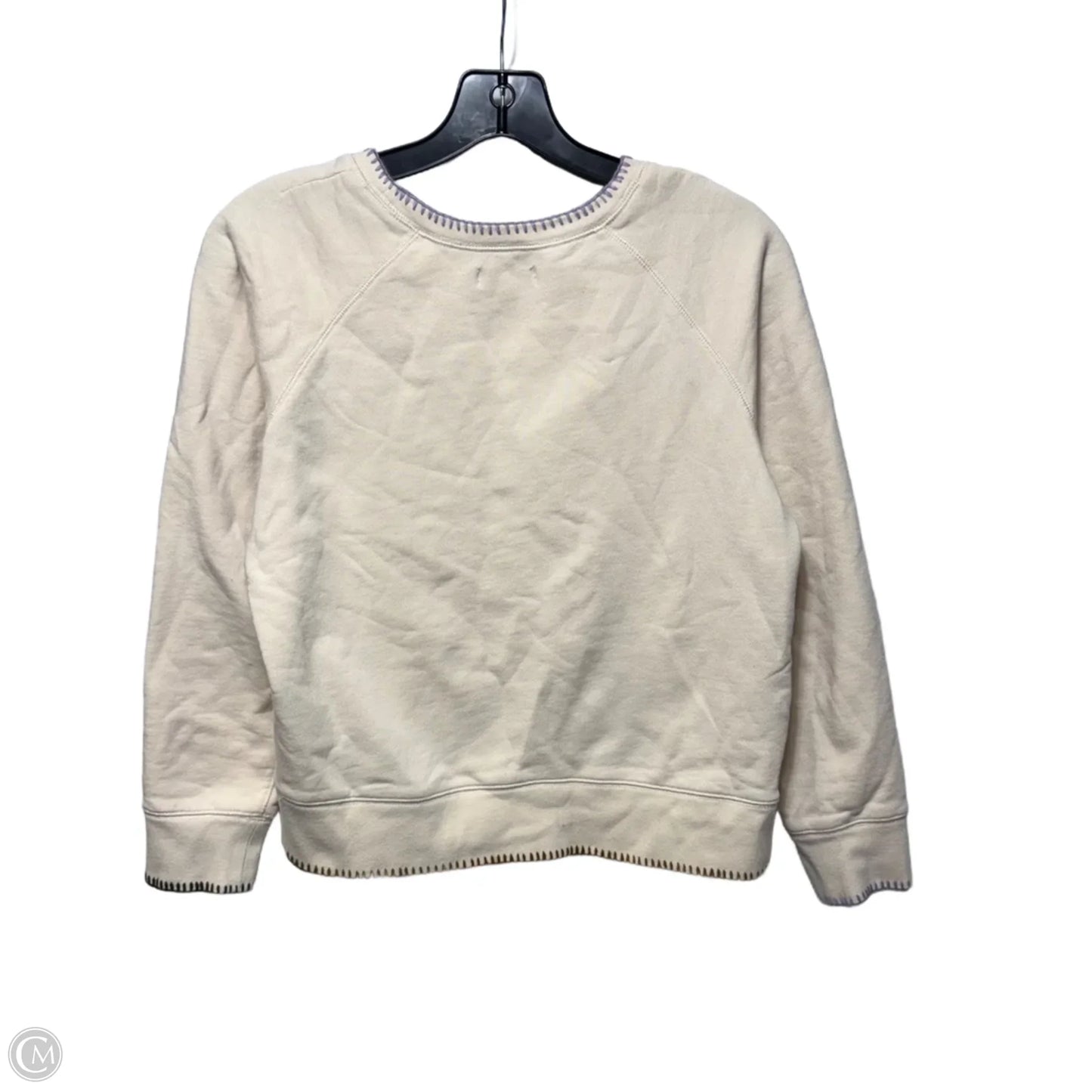 Sweatshirt By Madewell In Cream & Multi, Size: S