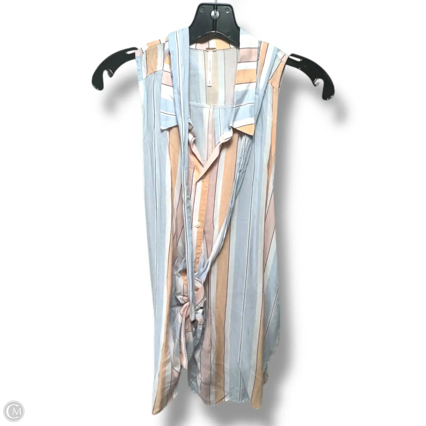 Mackenzie Wrap Top By Free People In Striped Pattern, Size: S