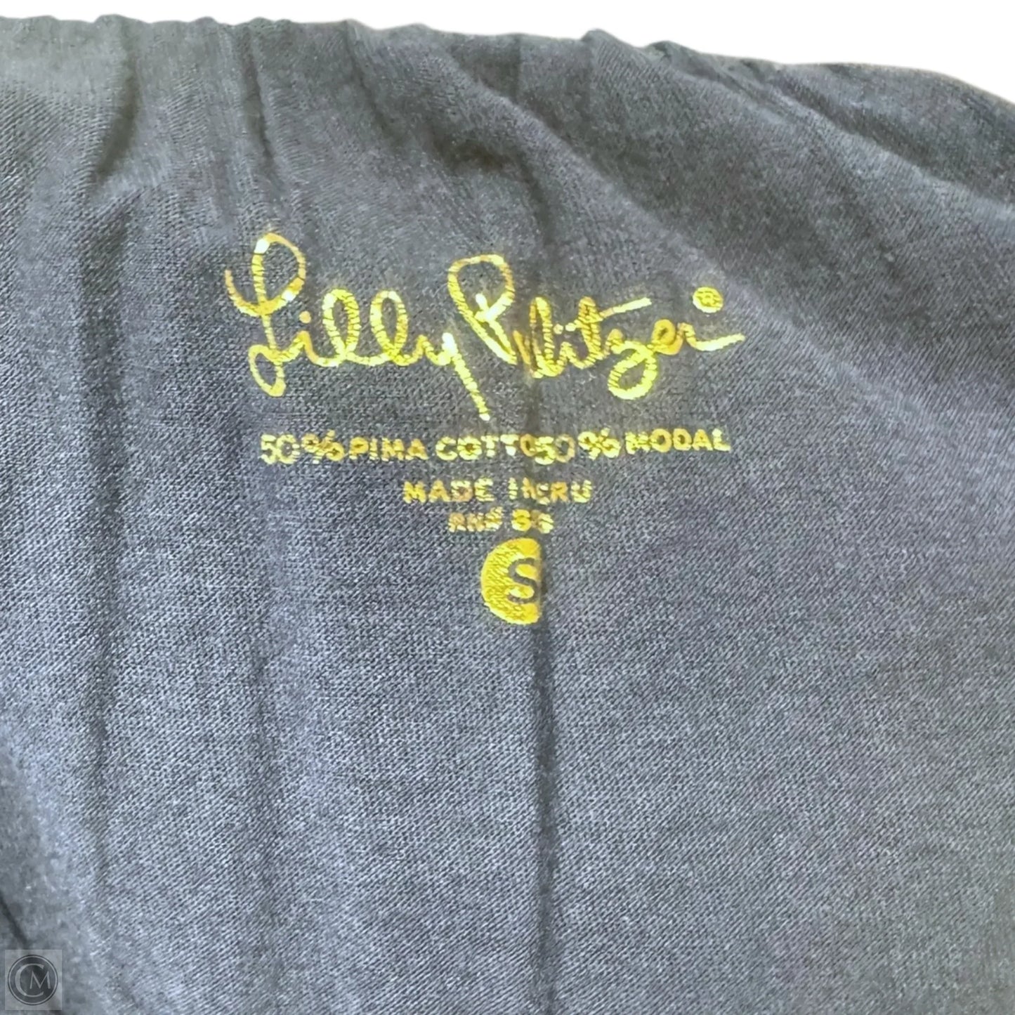 Wiley Tube Top Designer By Lilly Pulitzer In Navy, Size: S