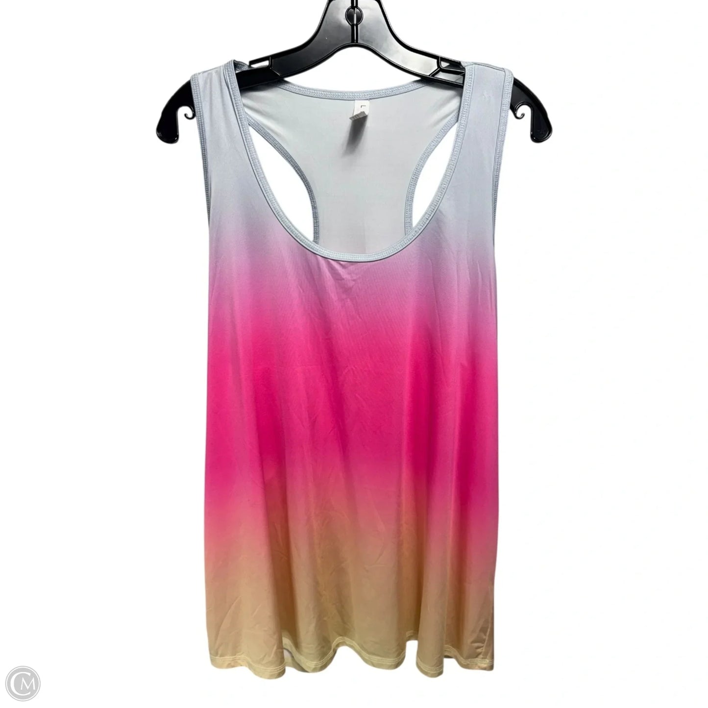 Athletic Tank Top By Livi Active In Ombre Print, Size: 18