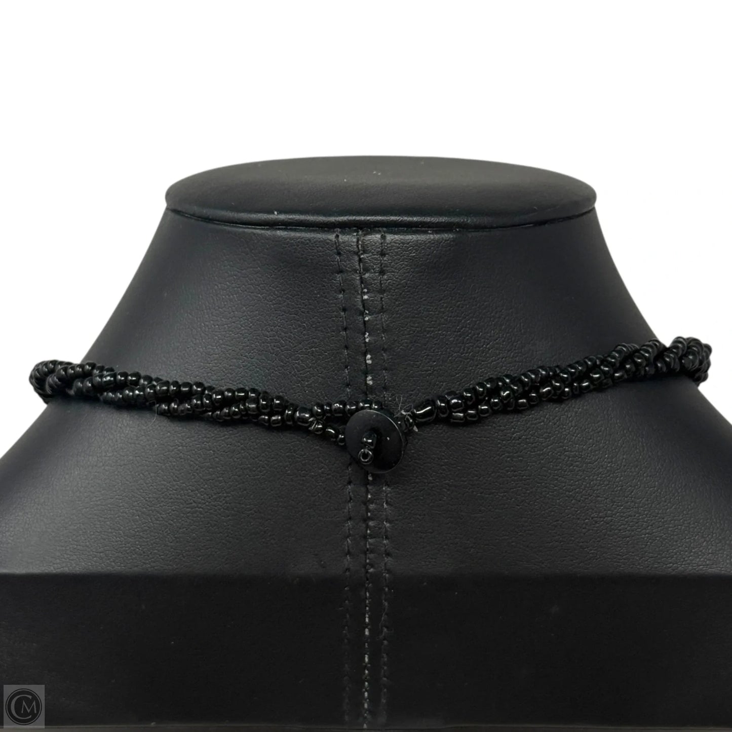 Mother of Pearl Shell Inlay Beaded Pendant Necklace