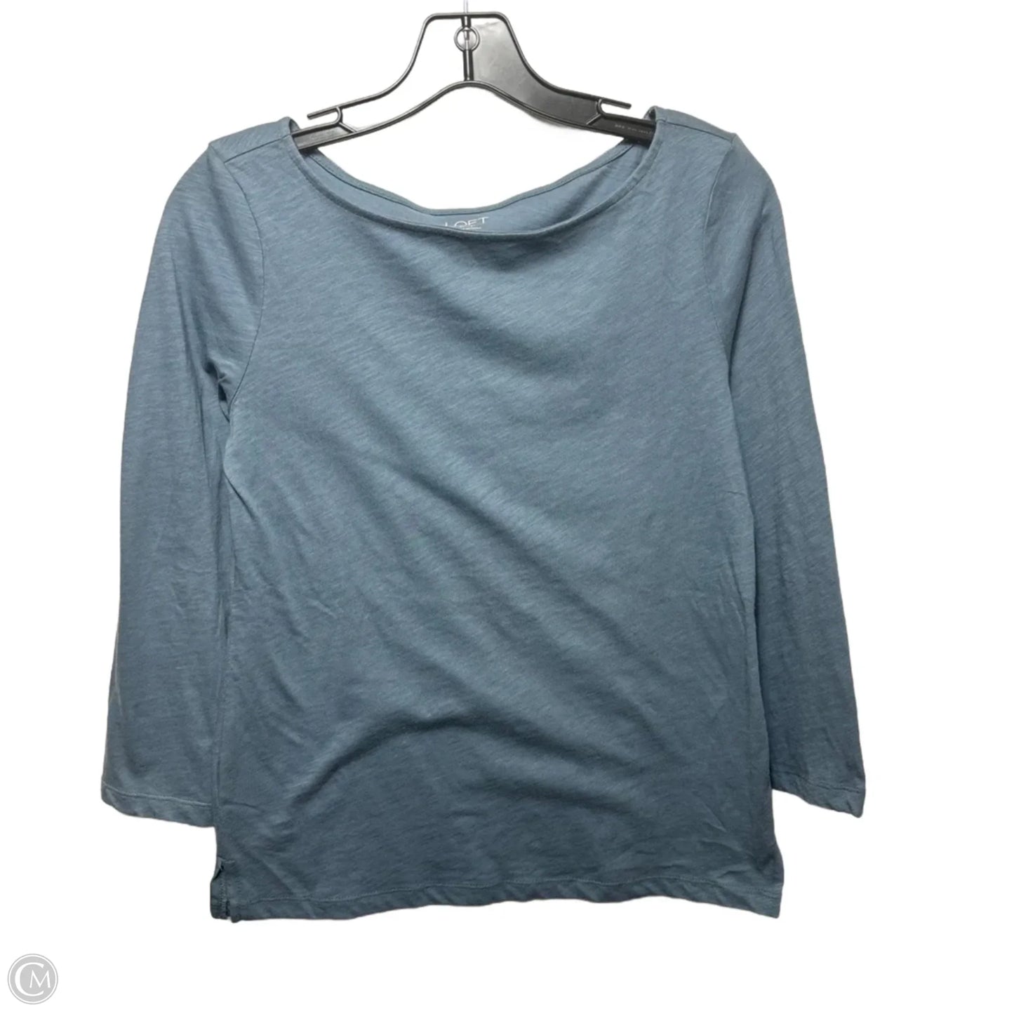 Top Long Sleeve By Loft In Blue, Size: S