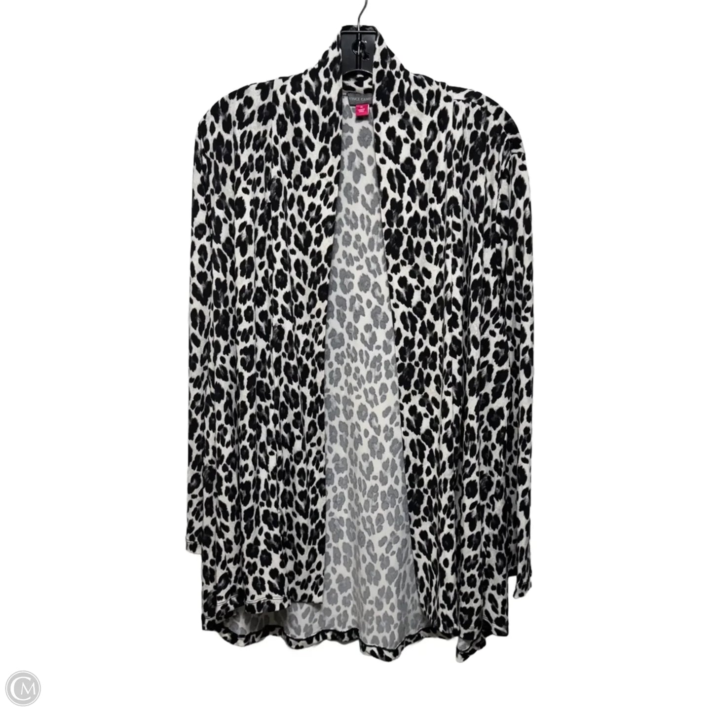 Cardigan By Vince Camuto In Animal Print, Size: Xl