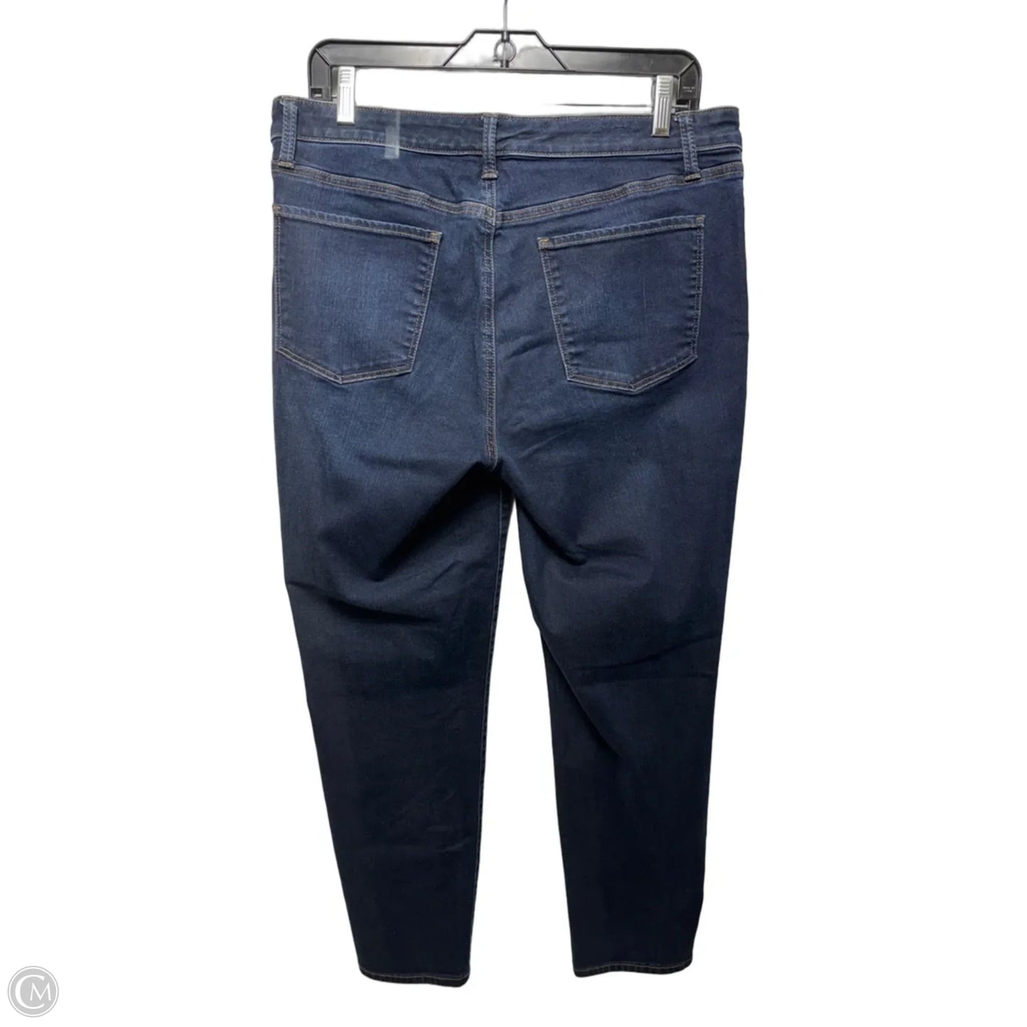 Slim Ankle Jeans By Talbots In Blue Denim, Size: 12