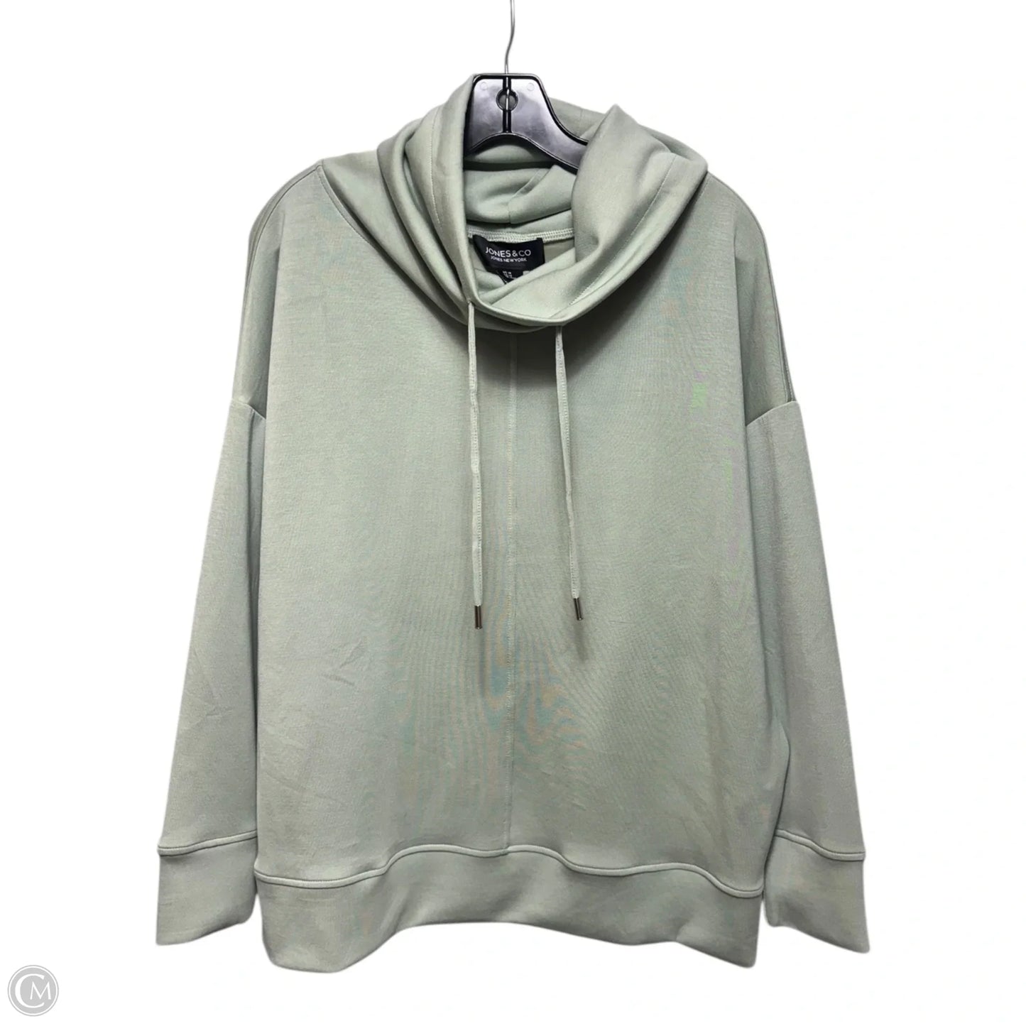 Sweatshirt Collar By Jones And Co In Green, Size: 1x
