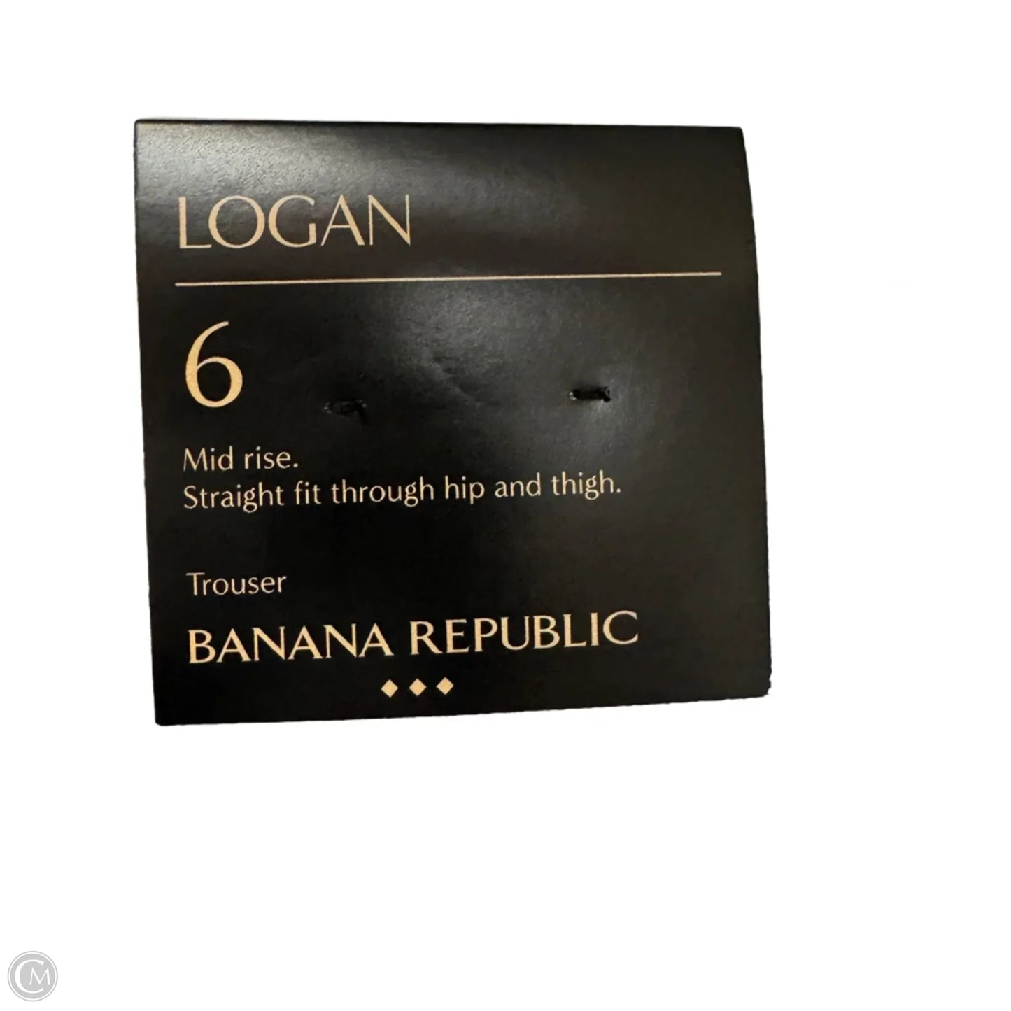 Logan Mid Rise Straight Fit Dress Pants By Banana Republic In Grey, Size: 6