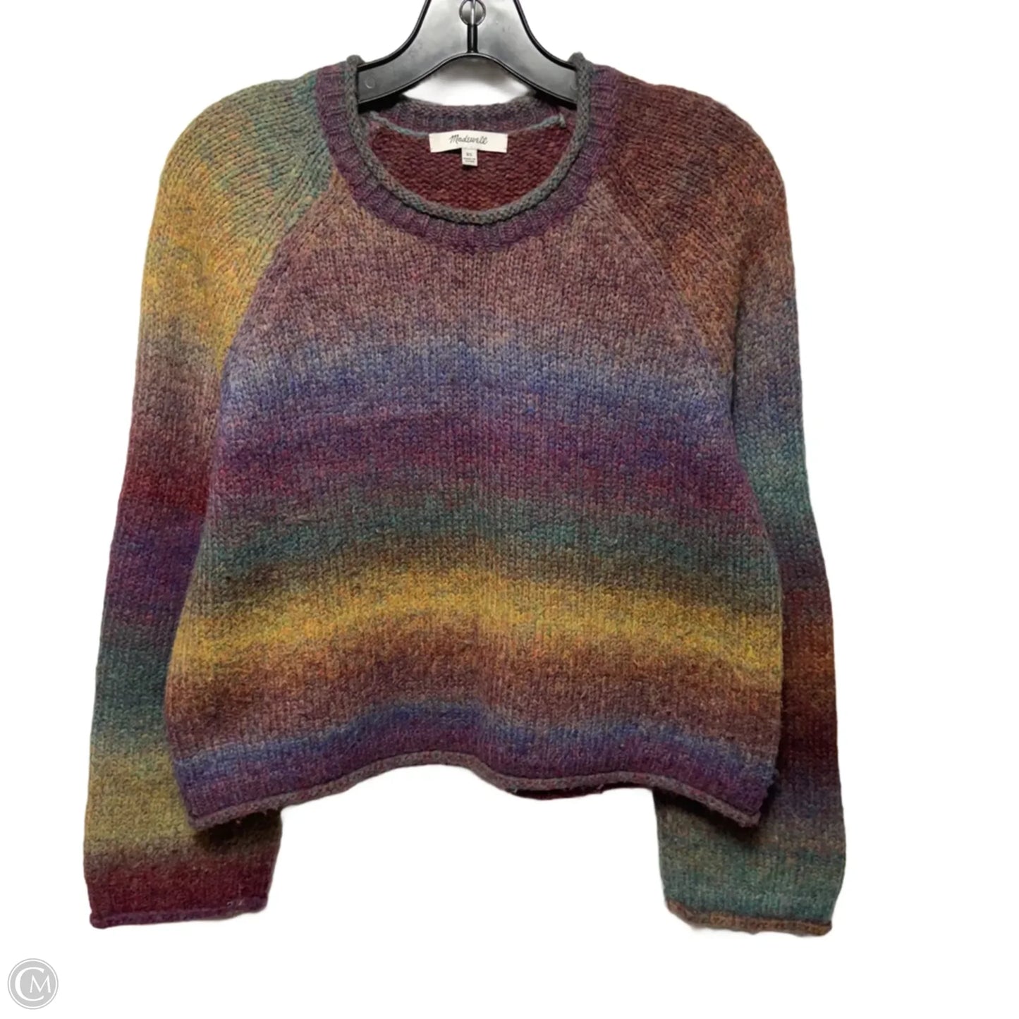 Space-Dye Dodworth Pullover Sweater By Madewell In Multi-colored, Size: XS