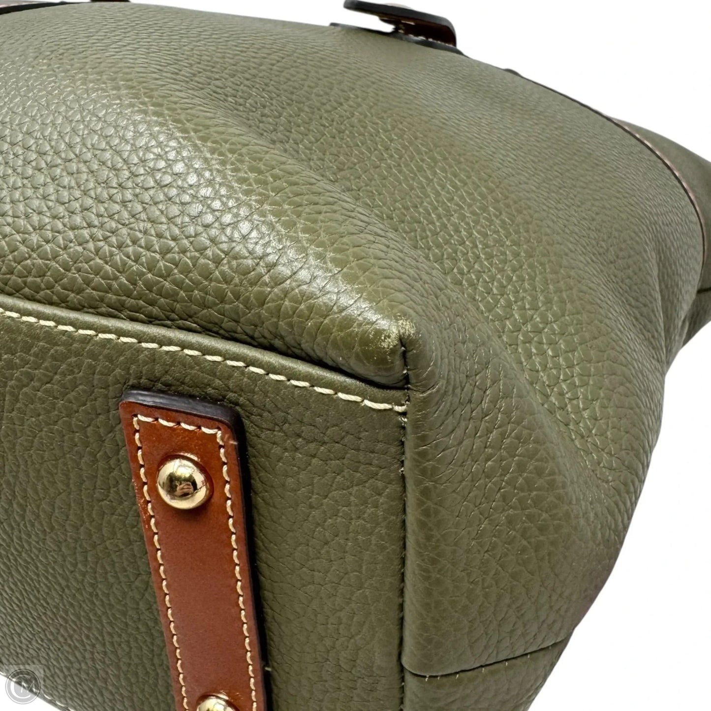 Double Pocket Tote Designer By Dooney And Bourke, Size: Large