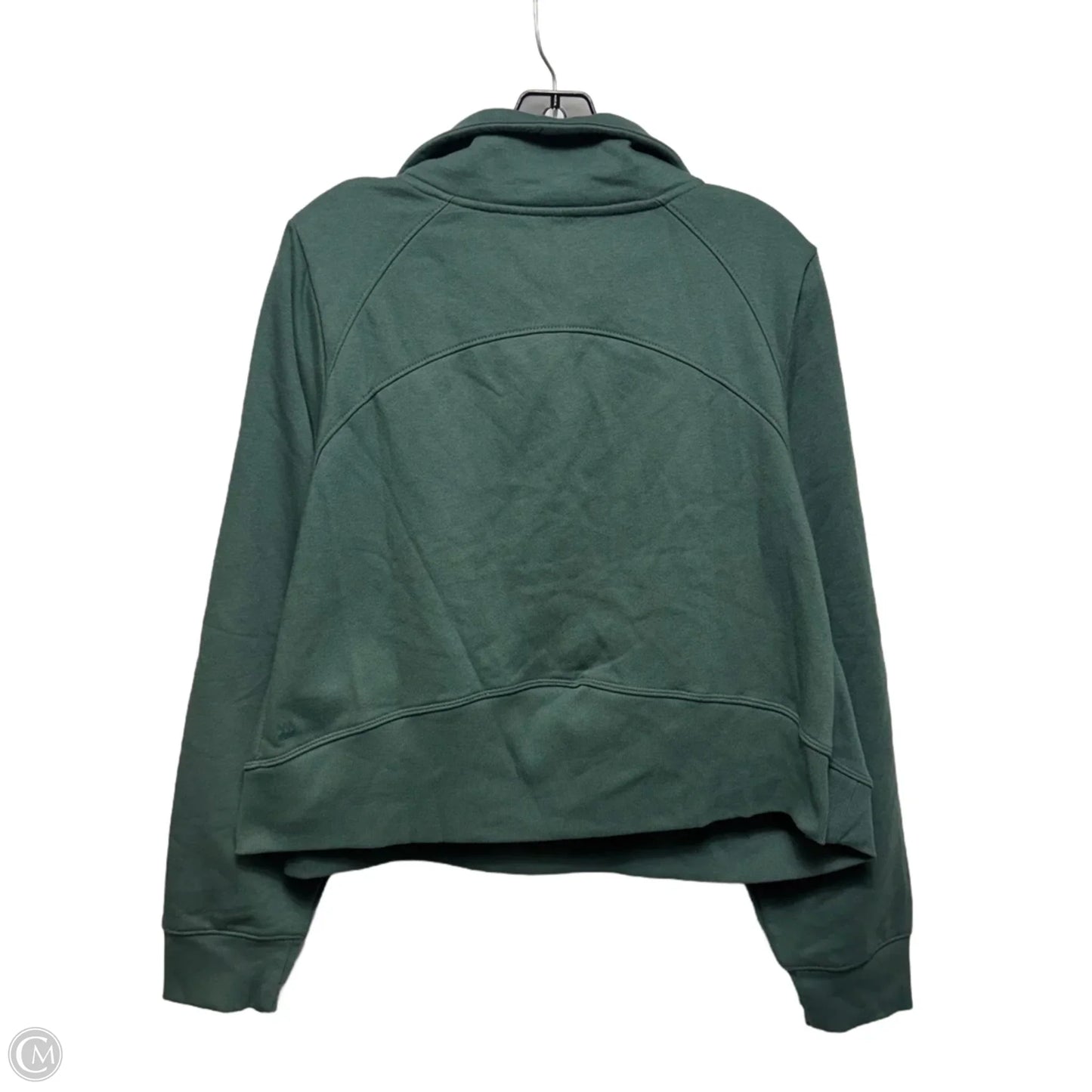 Athletic Sweatshirt Collar By All In Motion In Green, Size: 1x