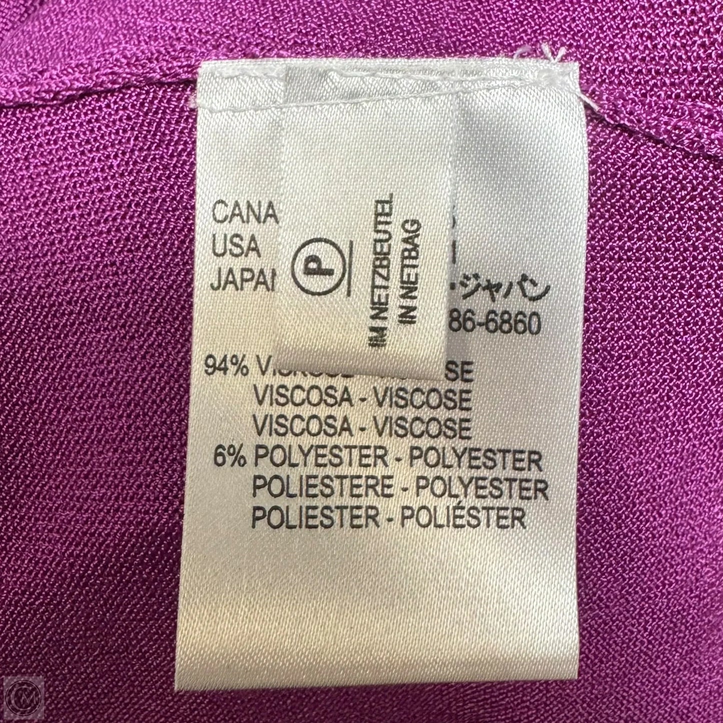 Knit Sweater & Tank Set Designer By Escada In Purple, Size: M (40 EU)