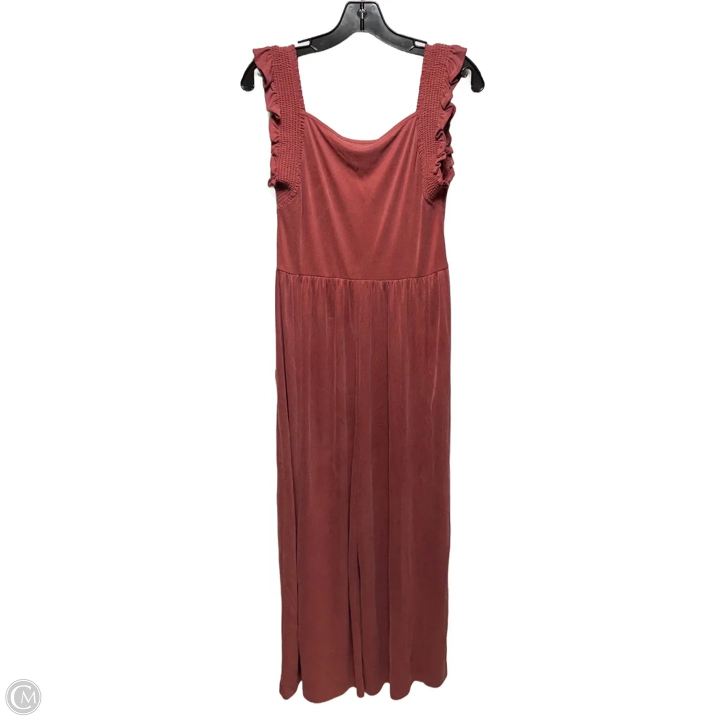 Billie Ribbed Cupro Jumpsuit By Saturday/Sunday In Pink, Size: M