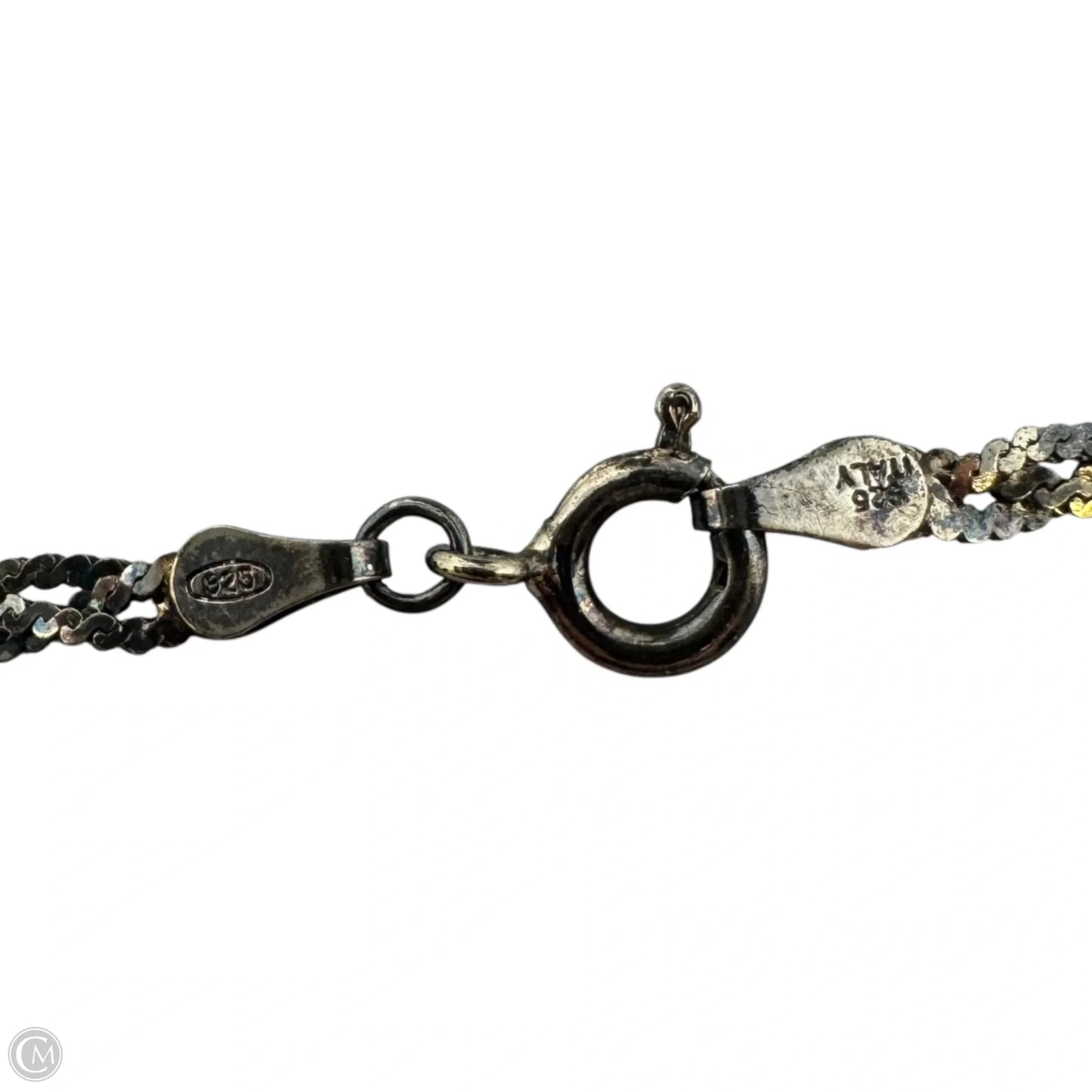 Braided Sterling Silver Chain Necklace