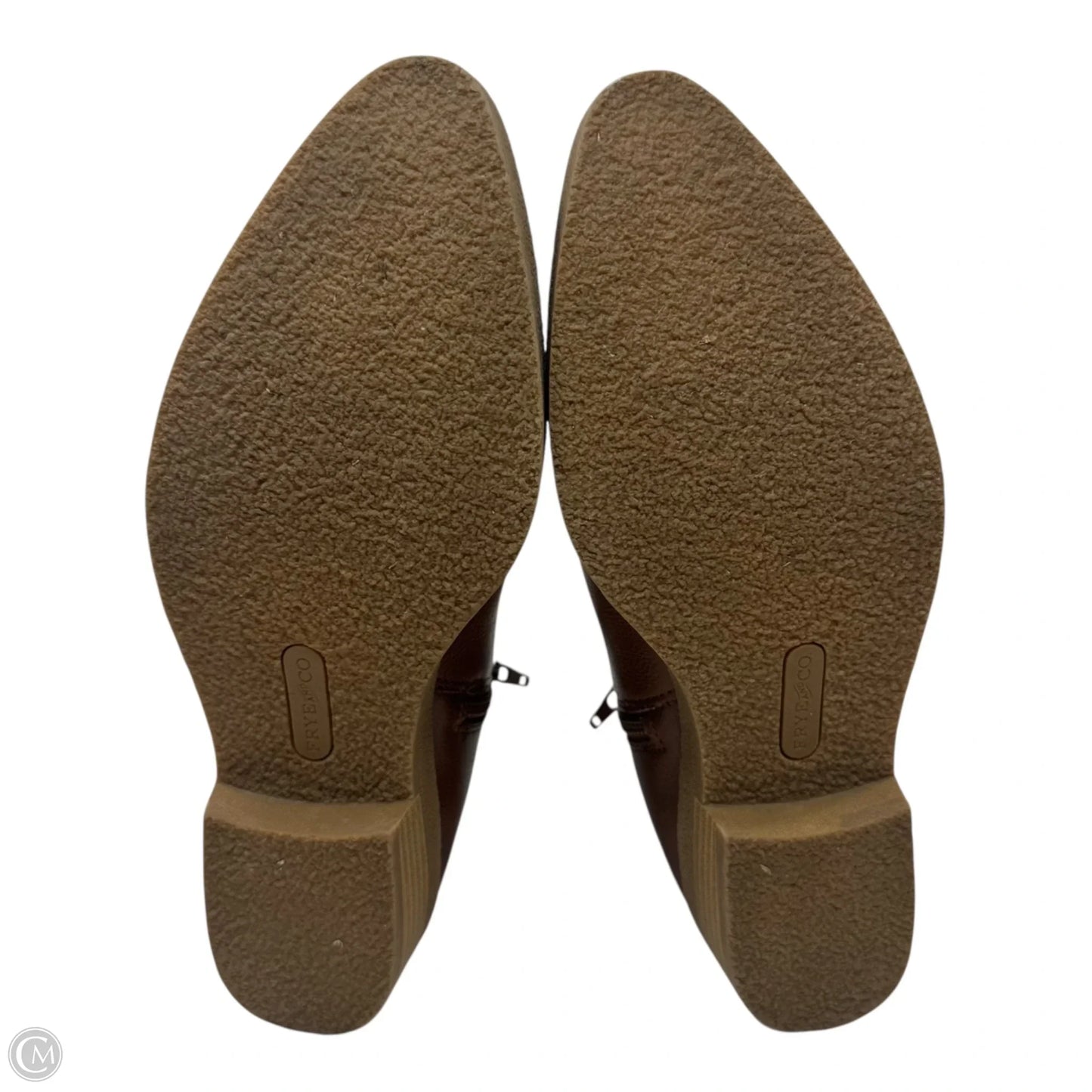 Boots Ankle Flats By Frye And Co In Brown, Size: 7