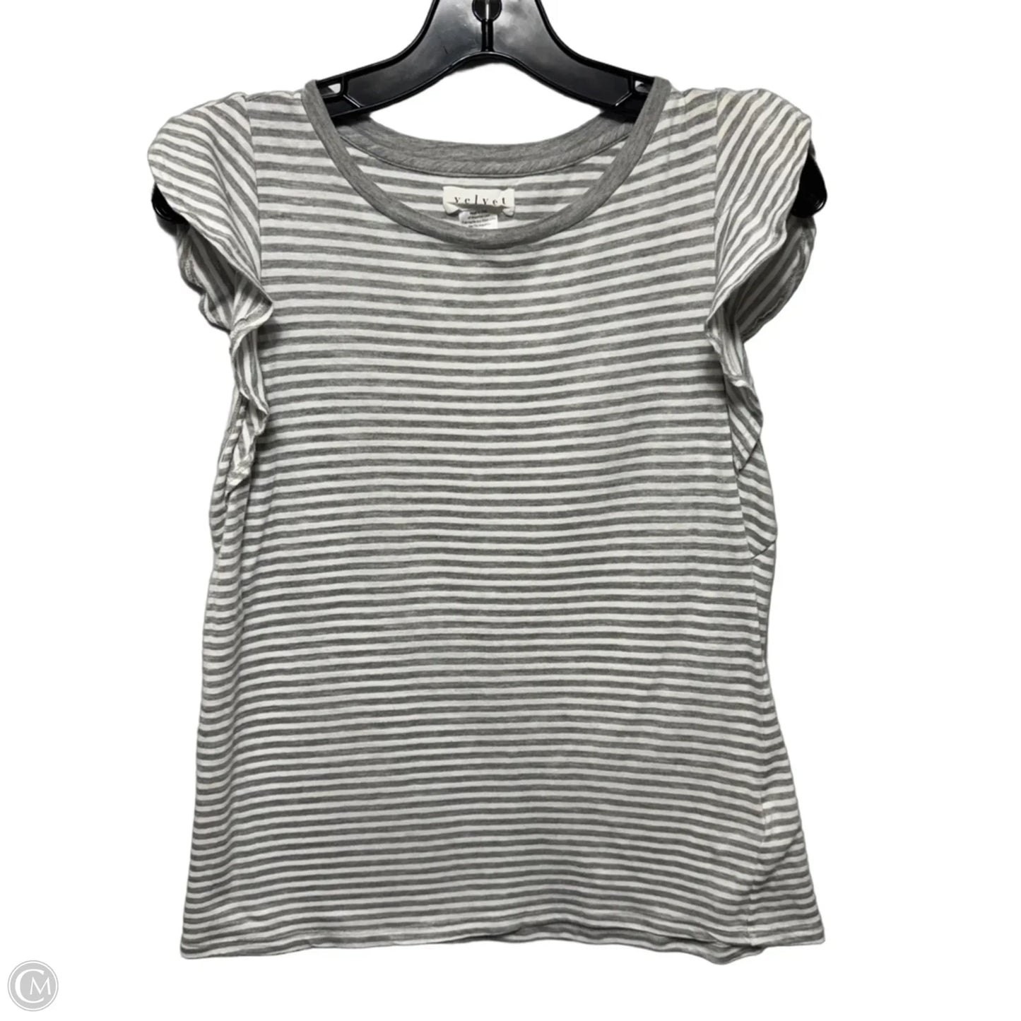 Top Sleeveless By Velvet By Graham & Spencer In Striped Pattern, Size: S