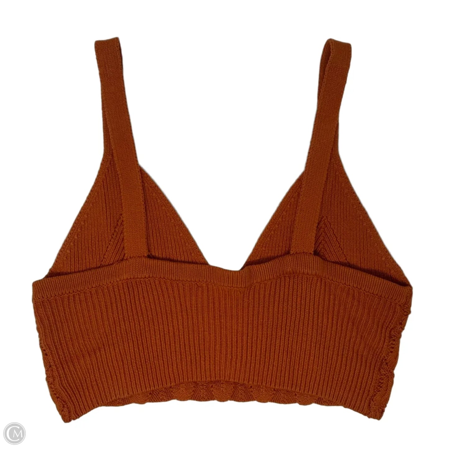 Top Sleeveless By Free People In Orange, Size: M