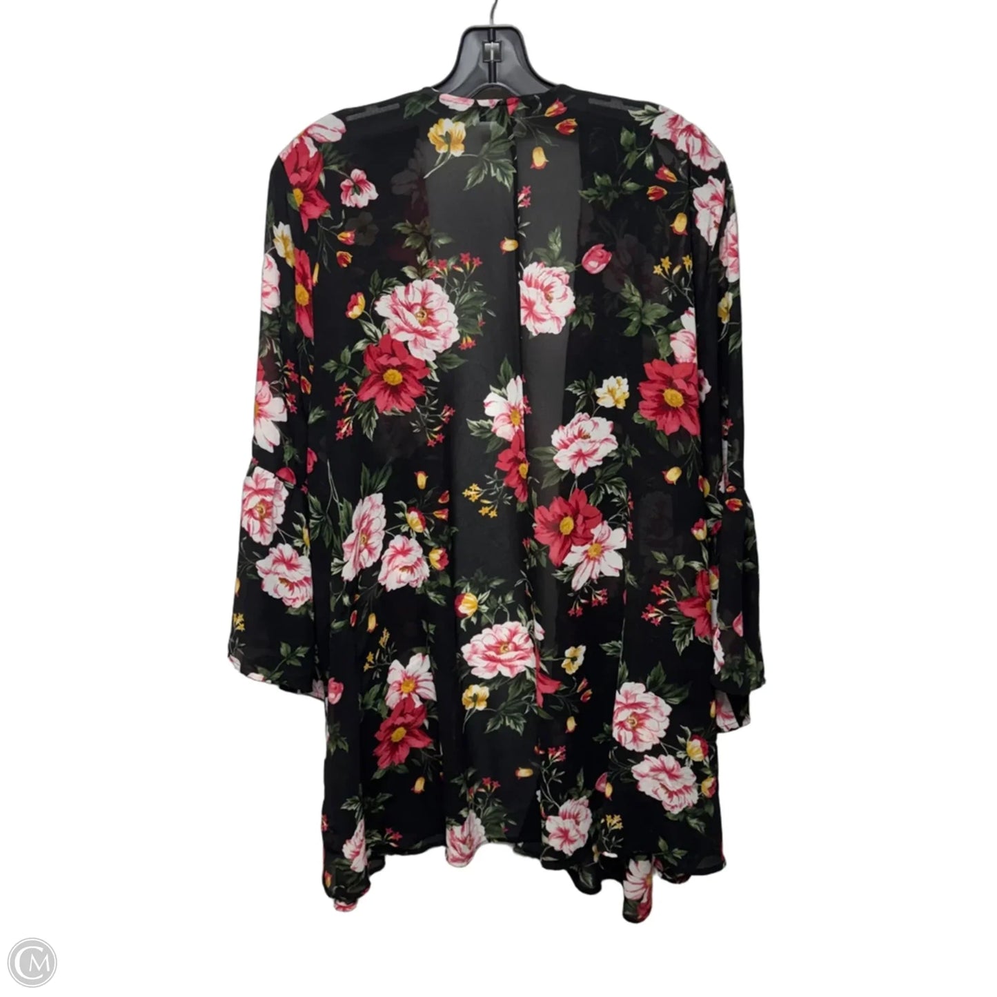 Kimono By Torrid In Floral Print, Size: 1x