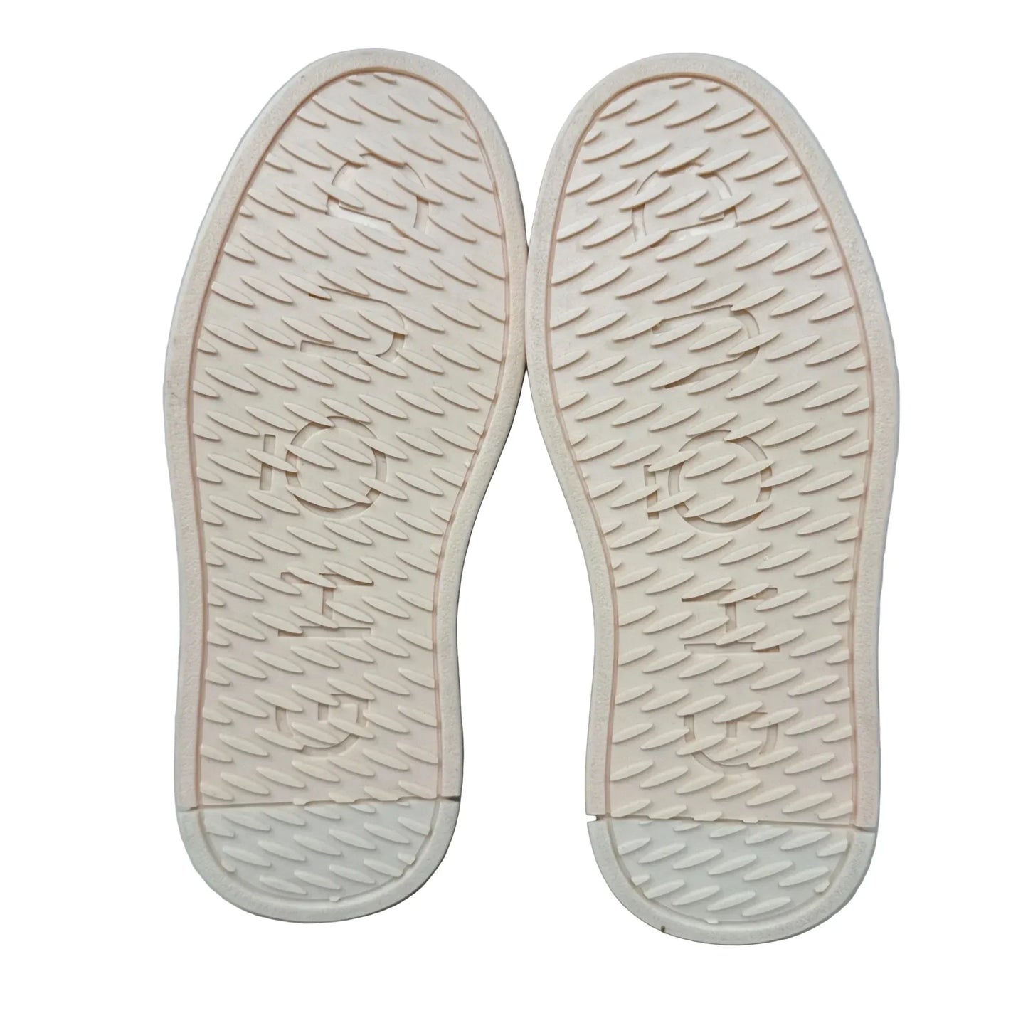Tweener Mesh & Glitter Sneakers By Ghoud In Cream, Size: 8