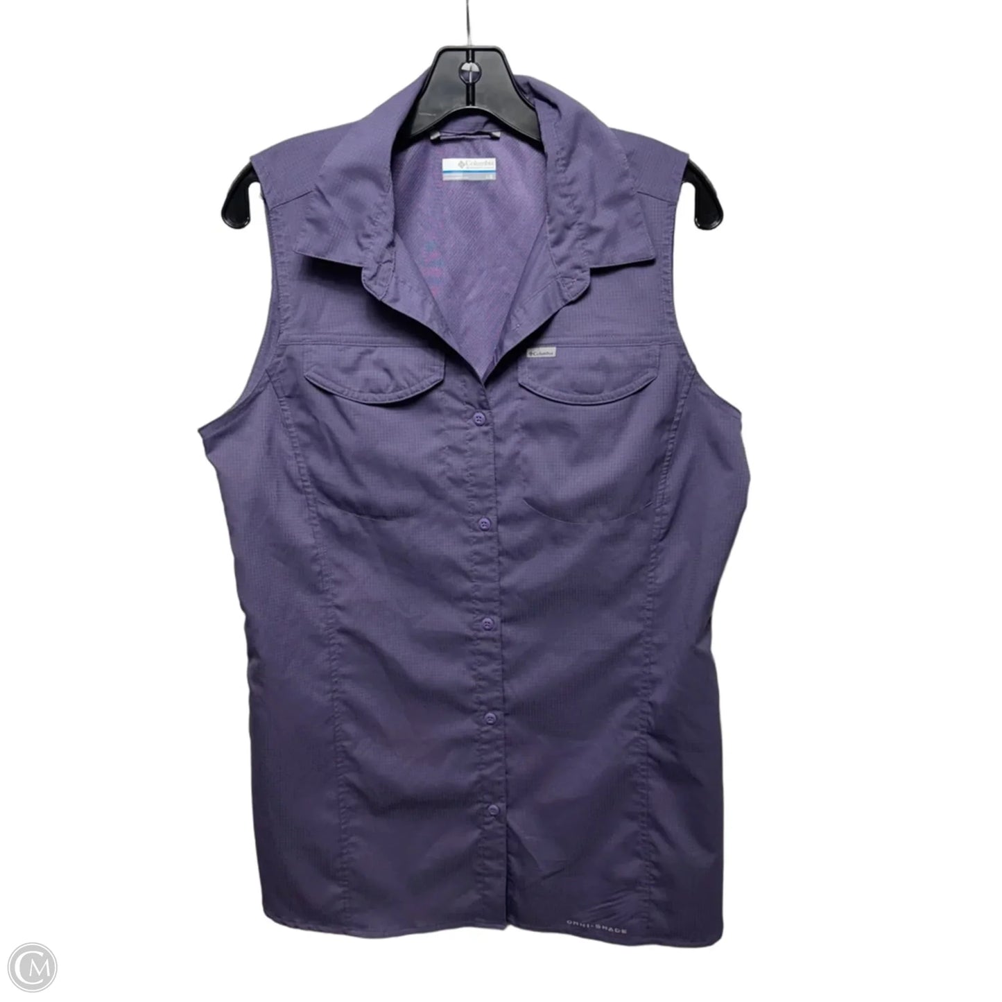 Top Sleeveless By Columbia In Purple, Size: L