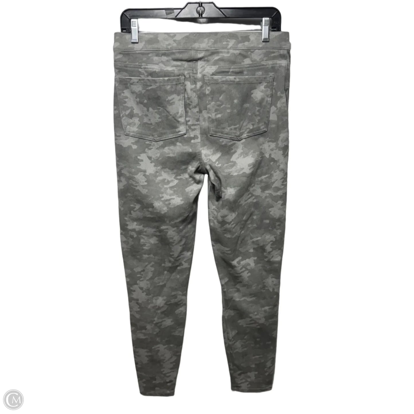 Ankle Jean-Ish Legging Pants By Spanx In Camouflage Print, Size: L