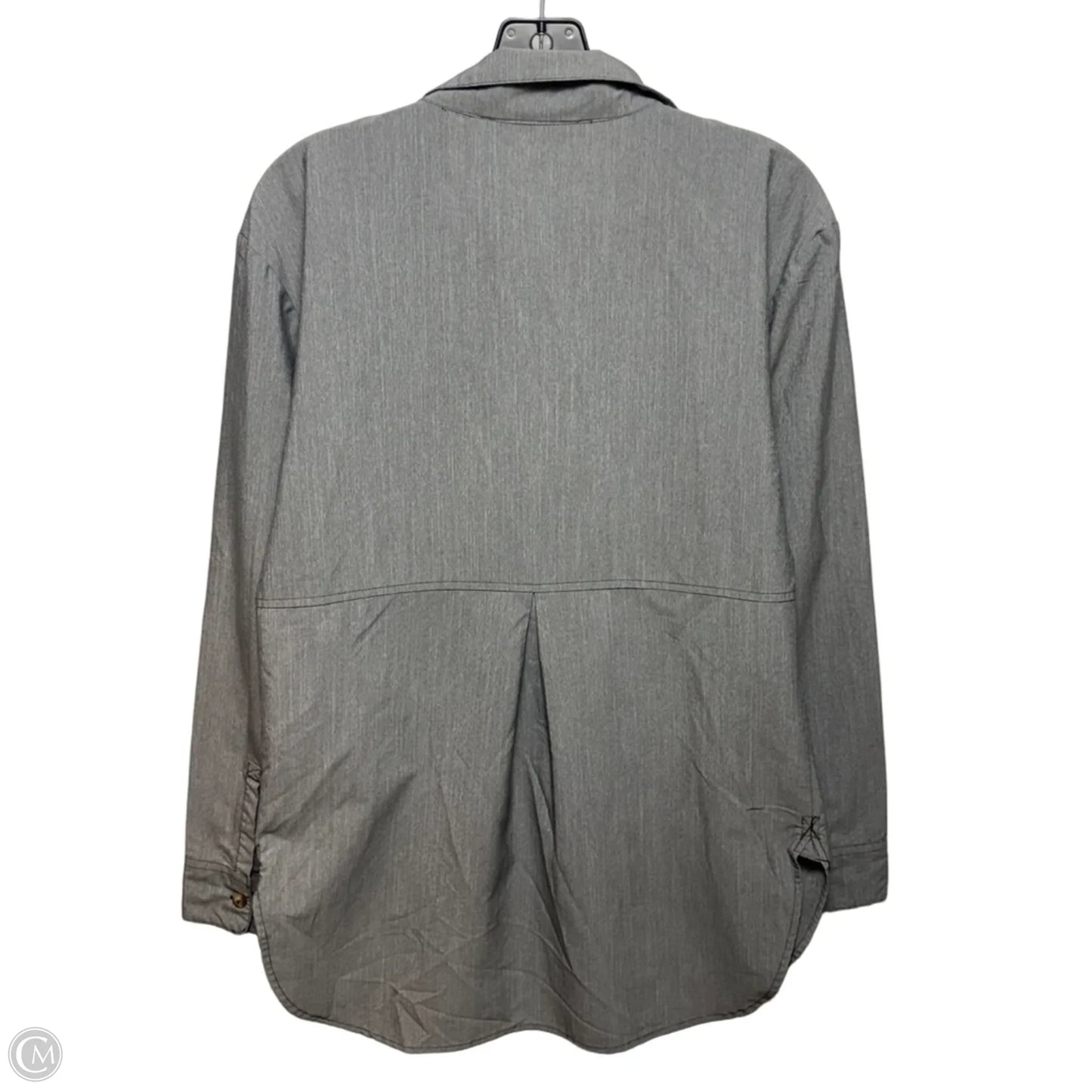 Top Long Sleeve By The North Face In Grey, Size: M