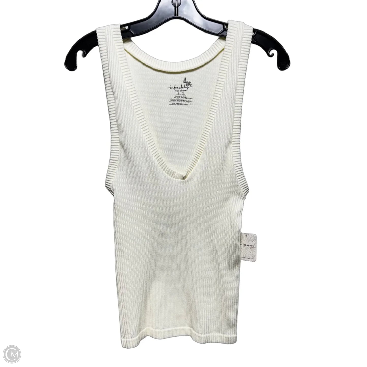 Tank Top By Free People In Cream, Size: Xl
