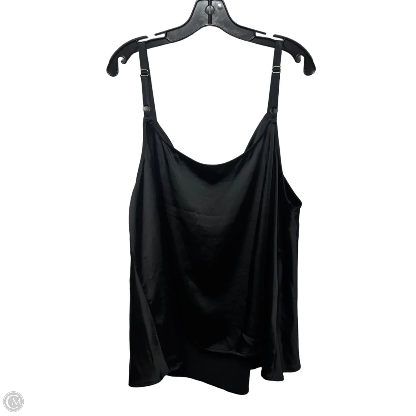 Top Cami By Ava & Viv In Black, Size: 3x