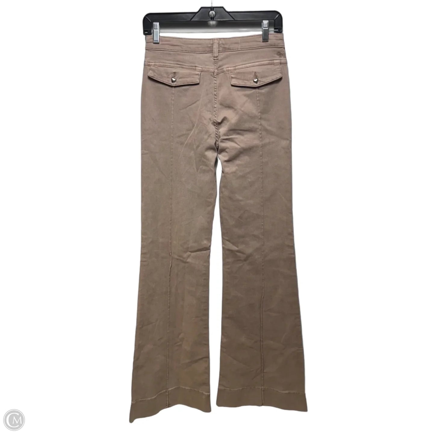 Jeans Flared By Pilcro In Pink, Size: 26 tall
