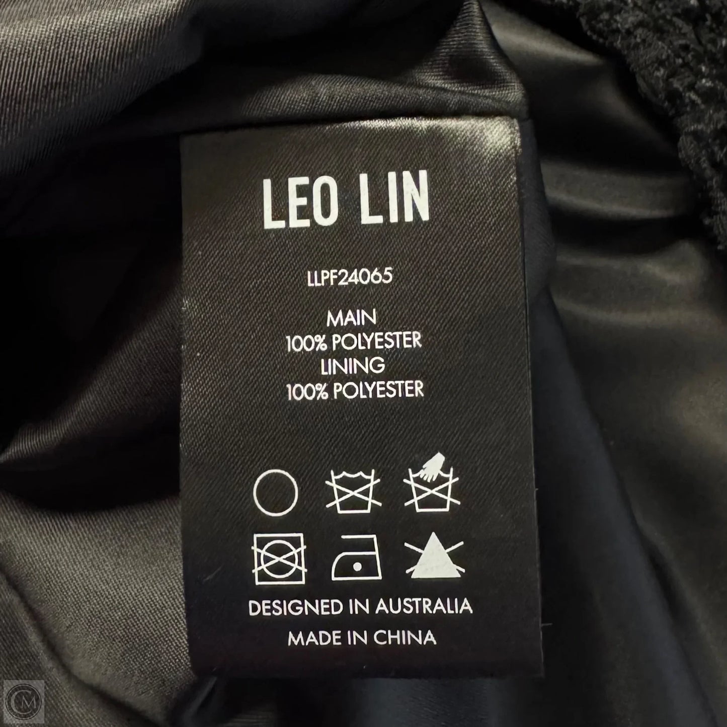 Dana Tweed Mini Dress By Leo Lin In Black, Size: 4
