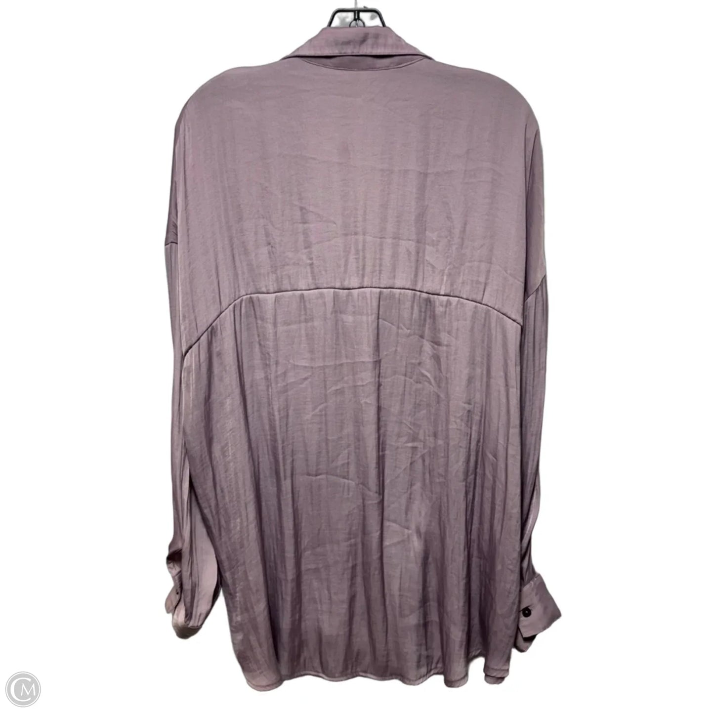 Top Long Sleeve By Free People In Purple, Size: L