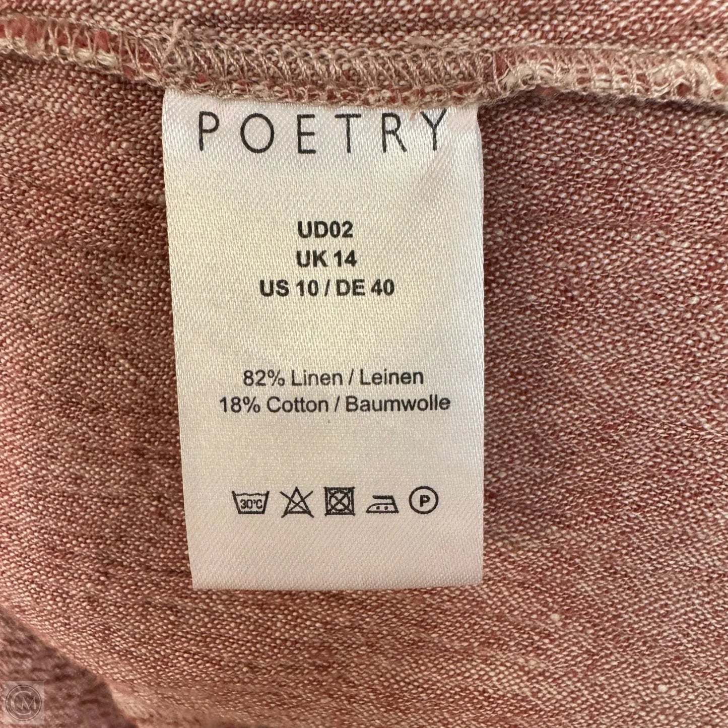Dress Casual Maxi By Poetry In Peach, Size: 10