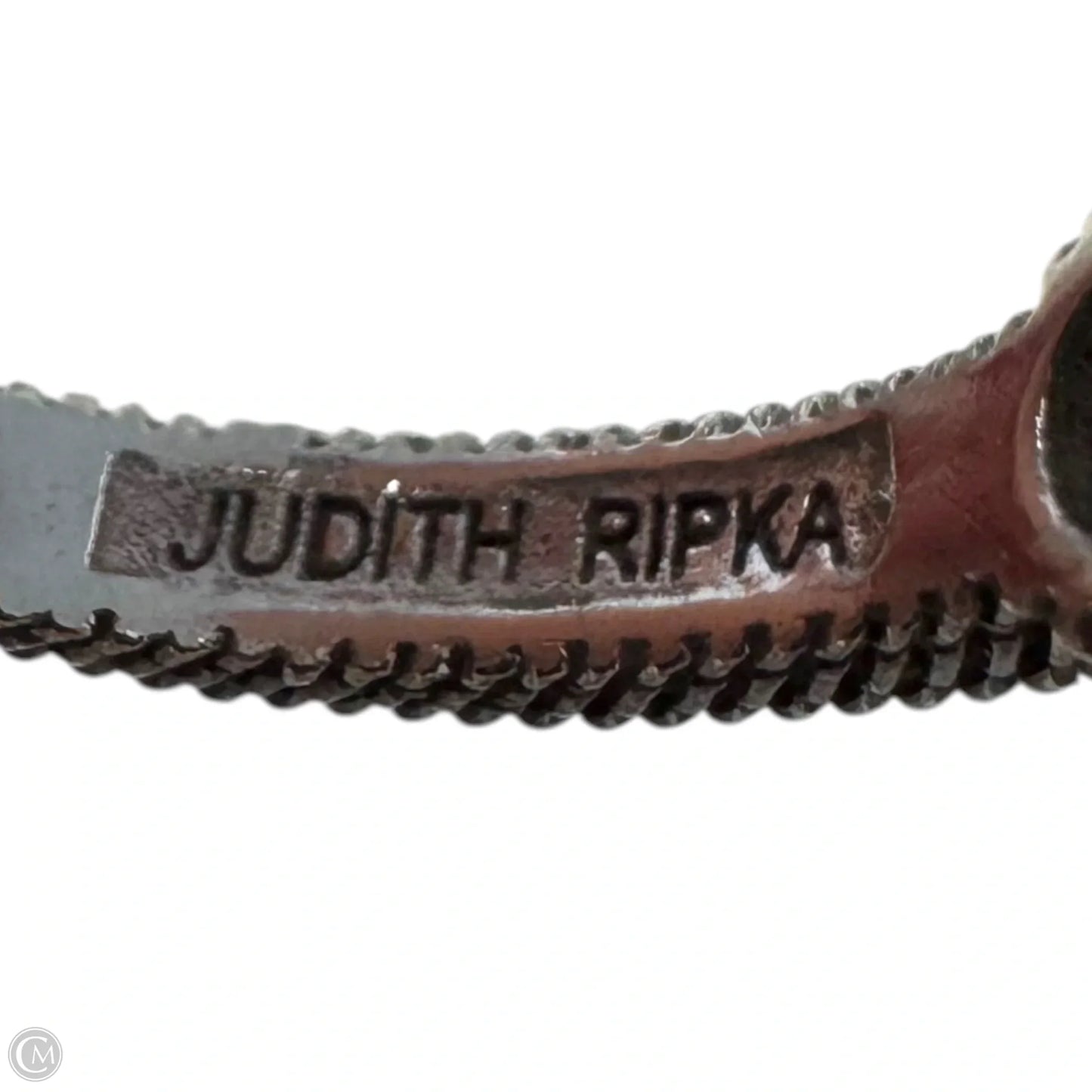 CZ Ring Sterling Silver By Judith Ripka, Size: 8