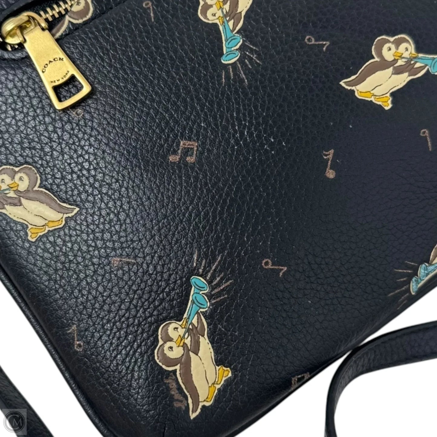Polly Owl Crossbody Designer By Coach, Size: Medium