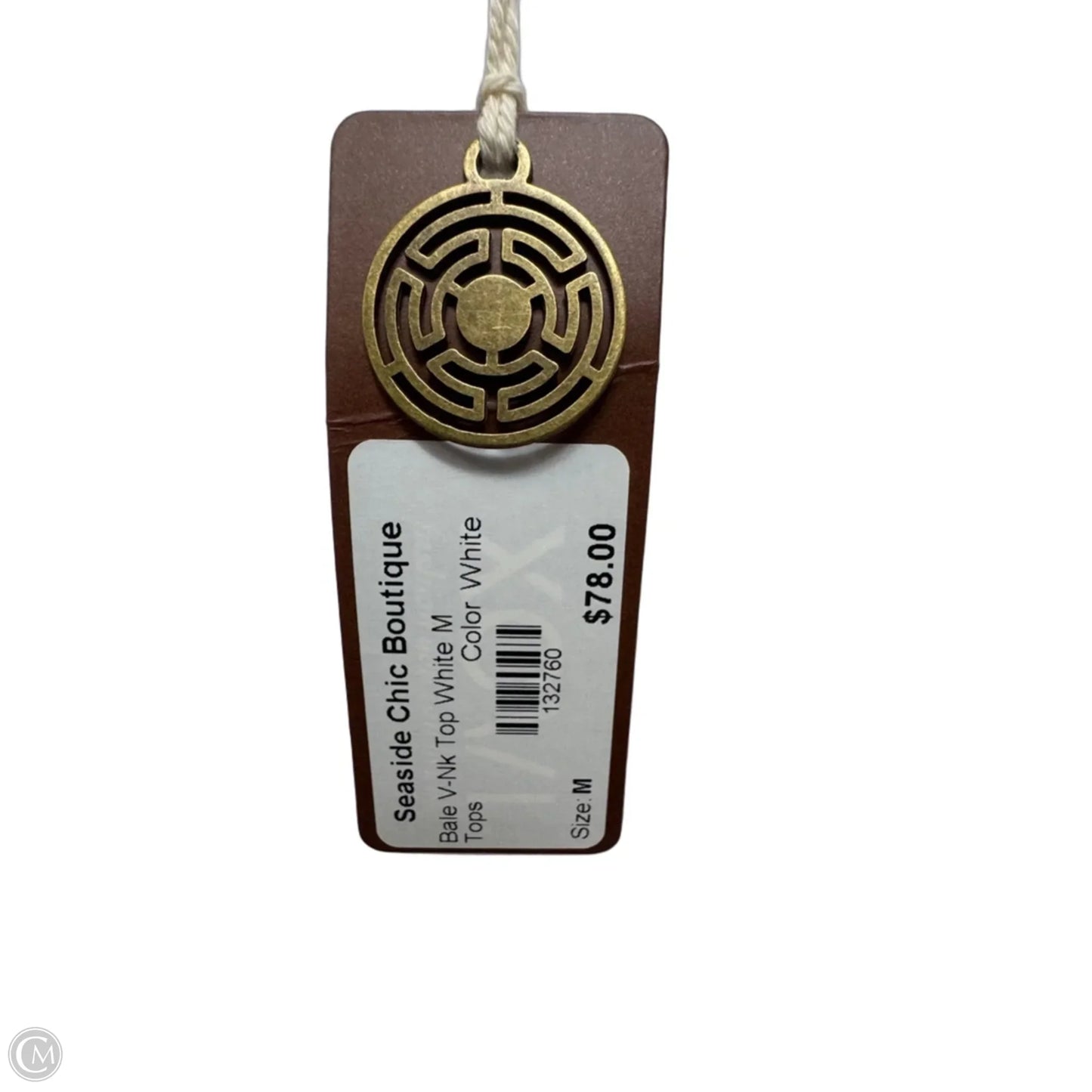 Top Long Sleeve Basic By Xcvi In White, Size: M