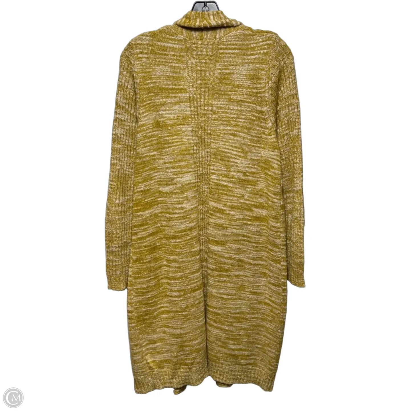 Duster Sweater Cardigan By Anthropologie In Yellow, Size: L