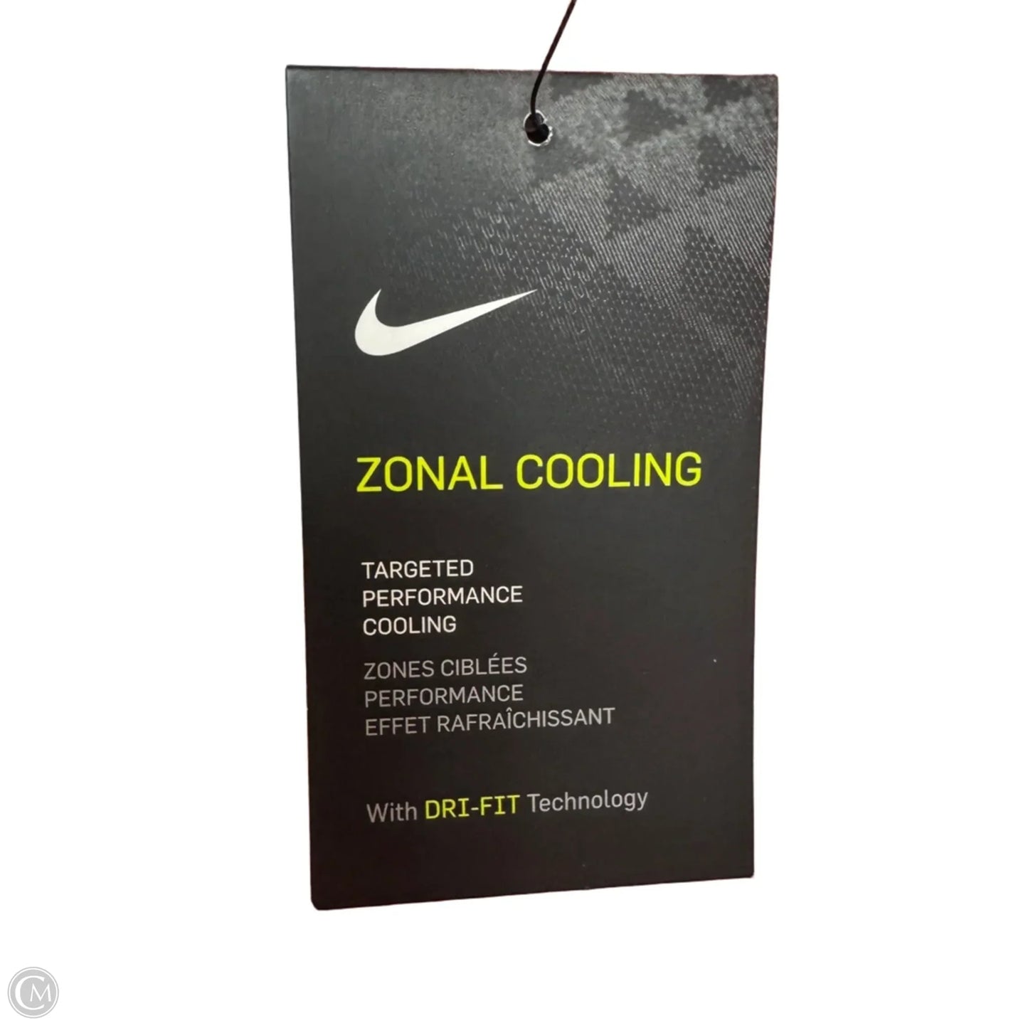 Zonal Cooling Athletic Top Short Sleeve By Nike Apparel In Peach, Size: L