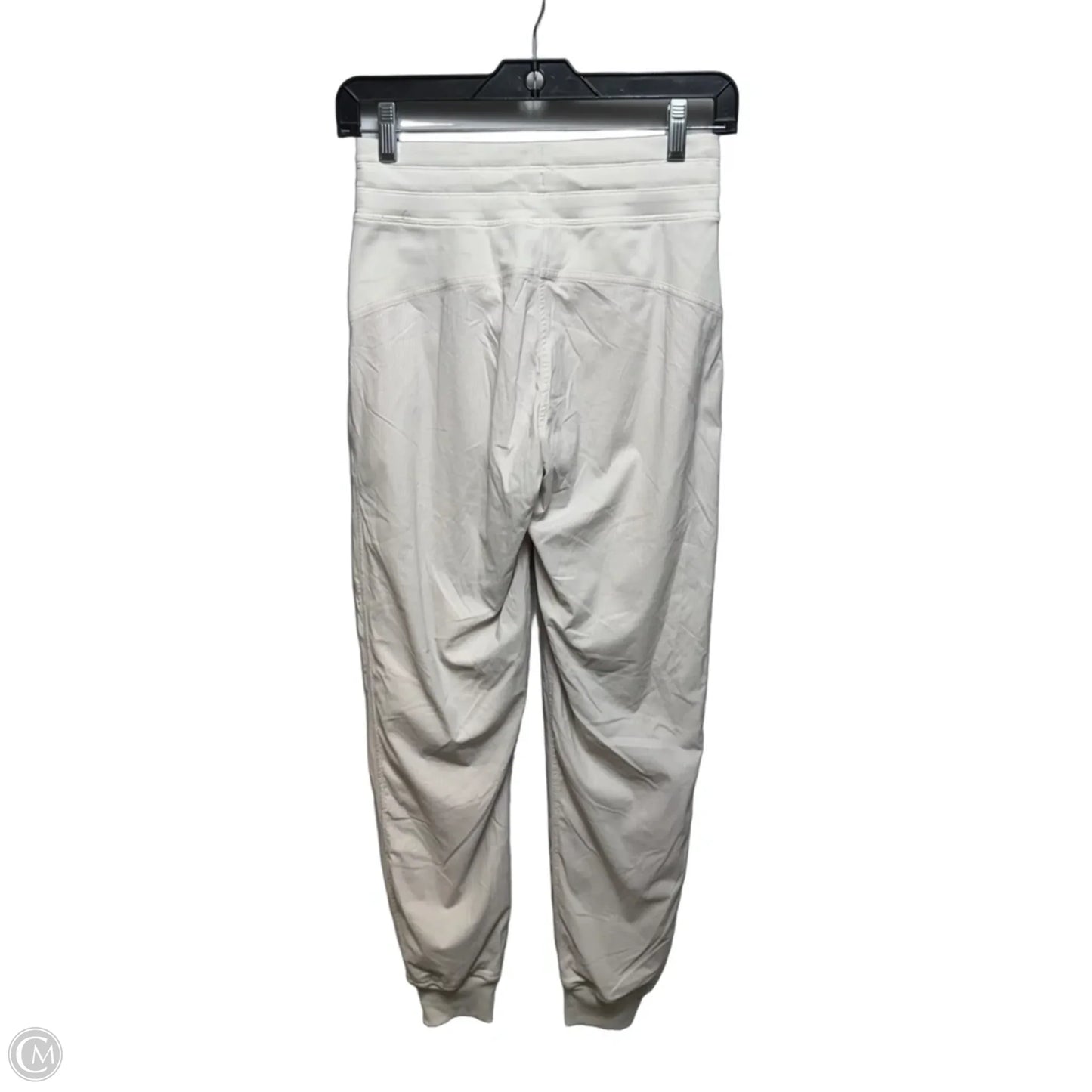 Athletic Pants By Lululemon In Cream, Size: 2