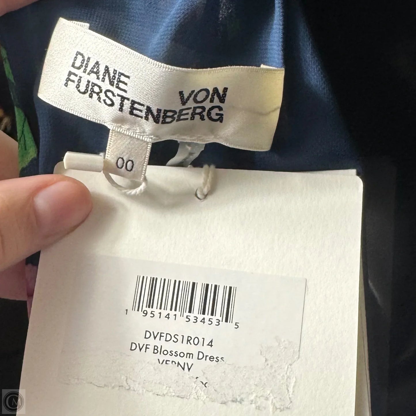 Dress Designer By Diane Von Furstenberg In Floral Print, Size: 00