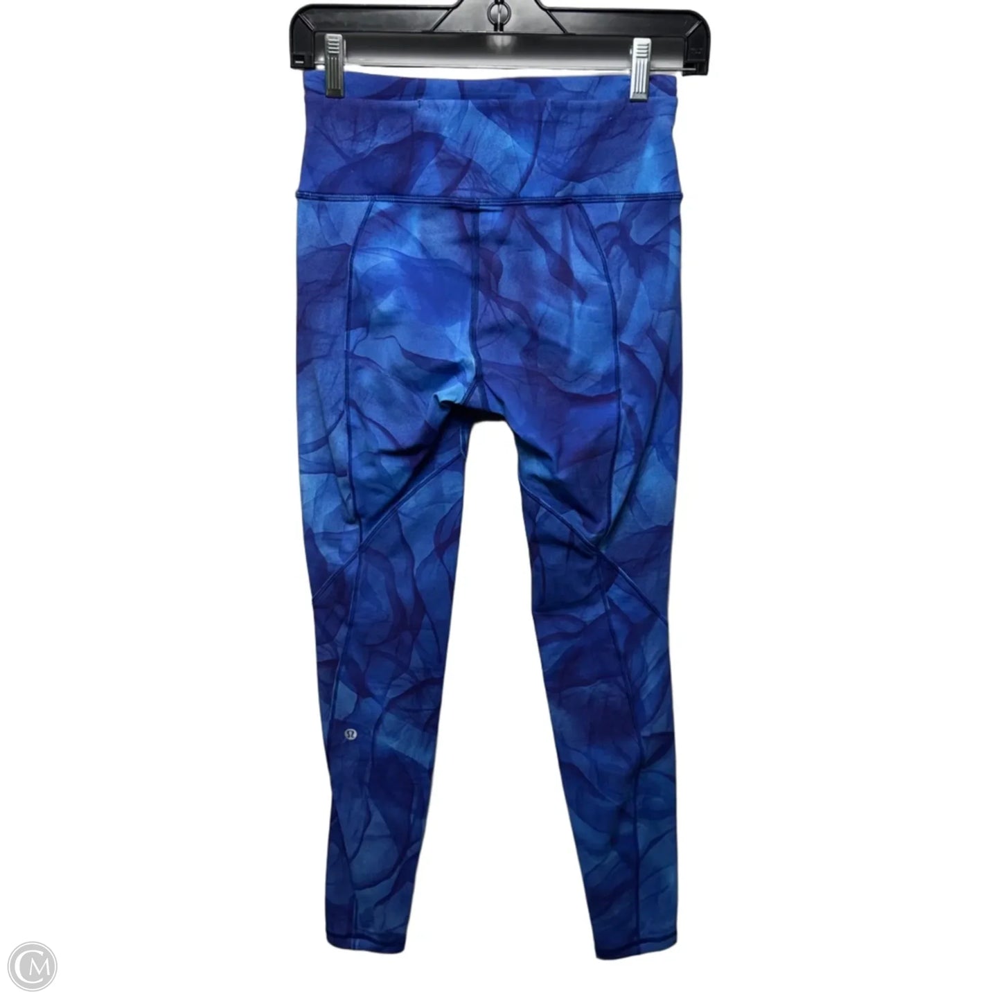 Athletic Leggings By Lululemon In Blue & Purple, Size: 4