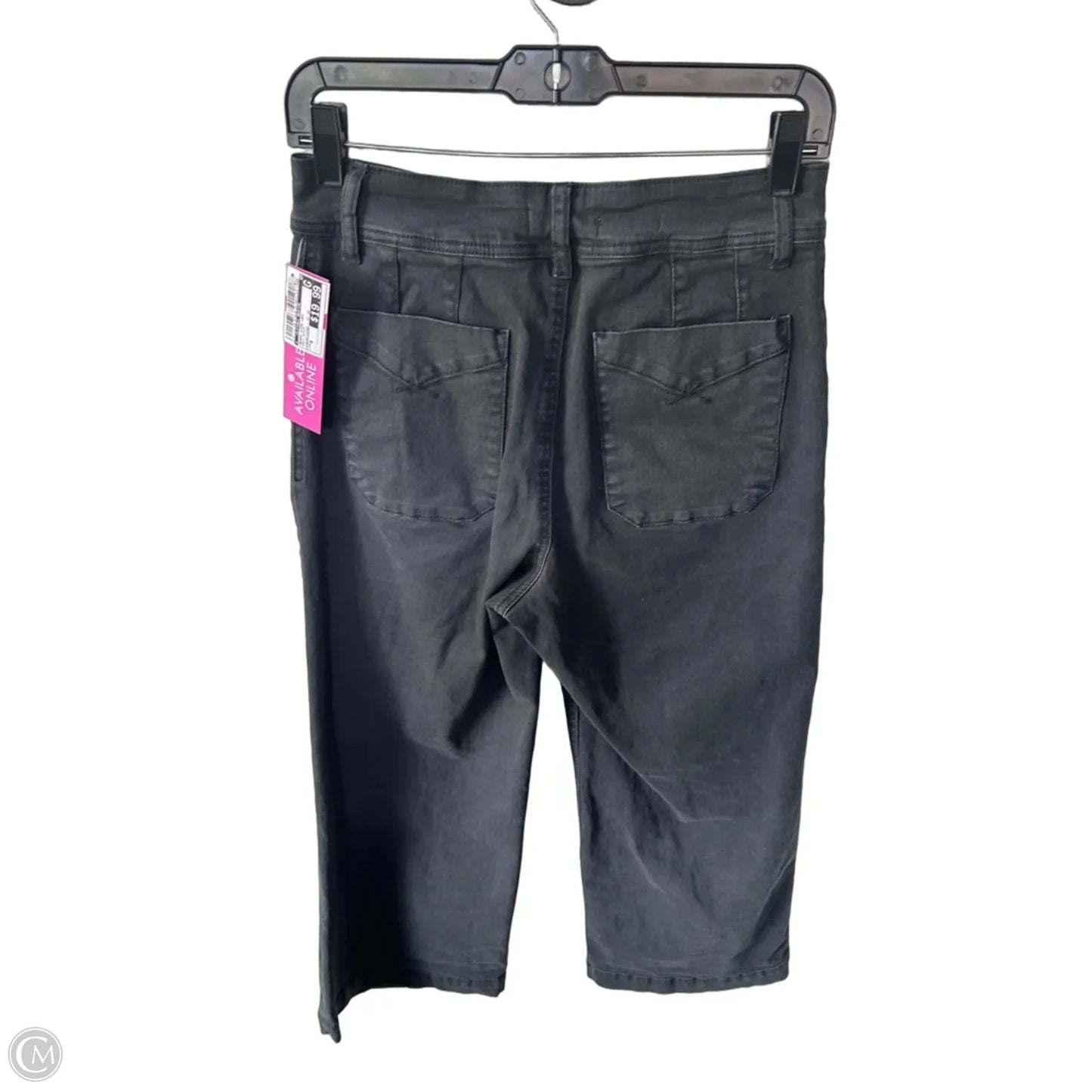 Jeans Wide Leg By Clothes Mentor In Grey Denim, Size: 6