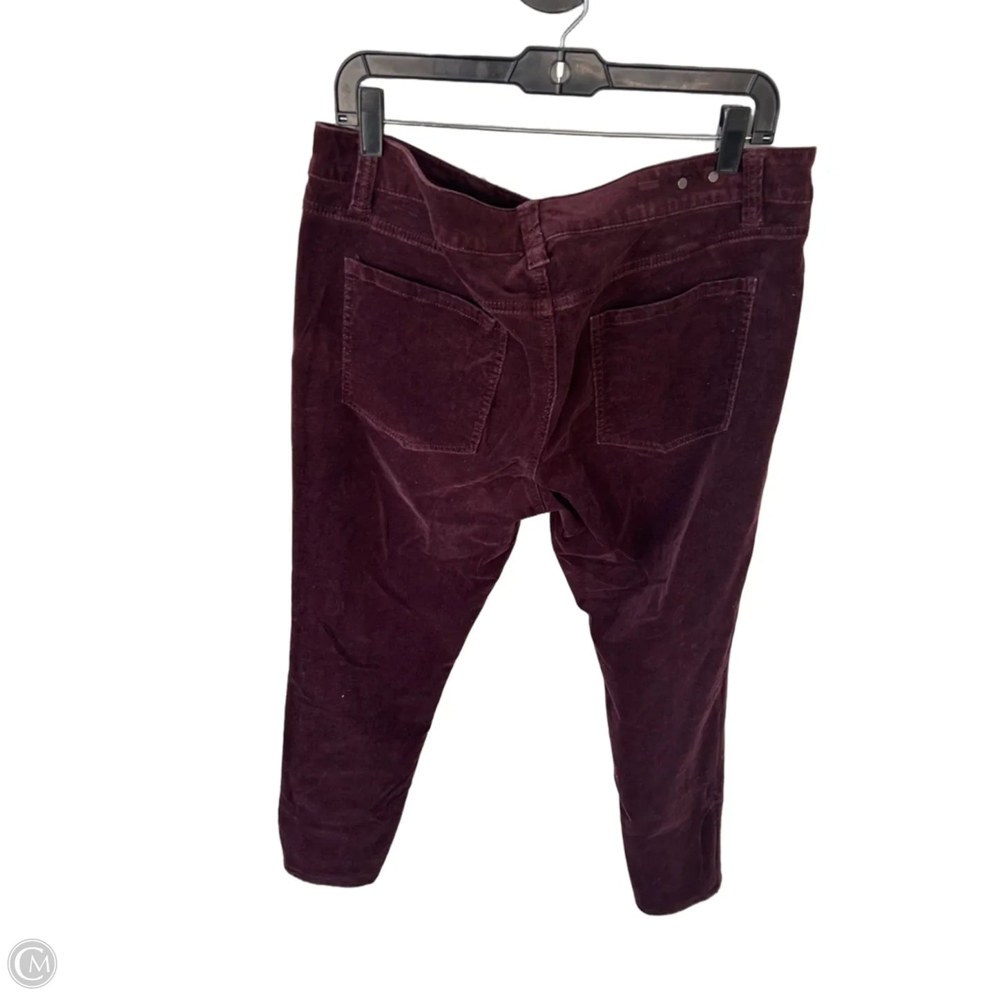 Pants Corduroy By Cabi In Maroon, Size: 14