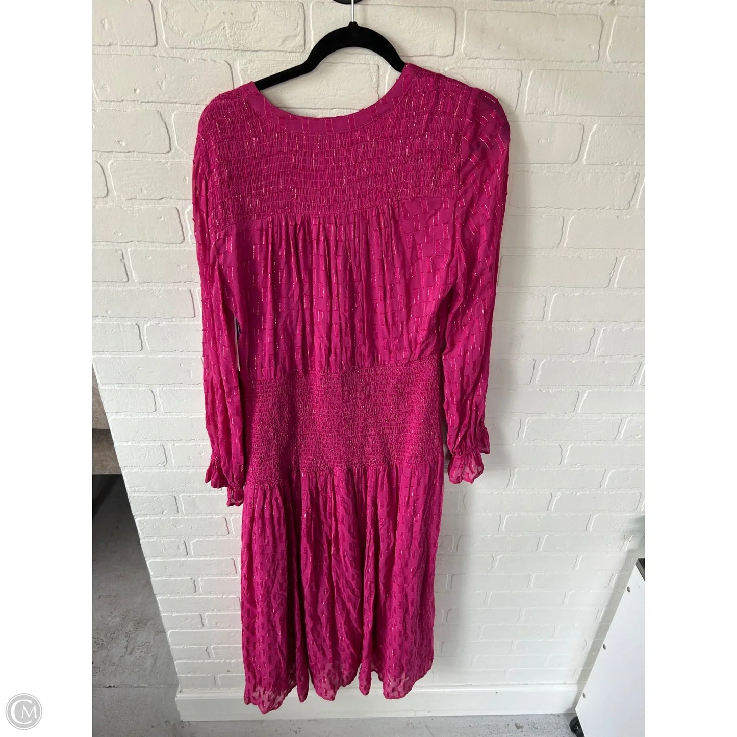 Dress Work By Anthropologie In Pink, Size: M