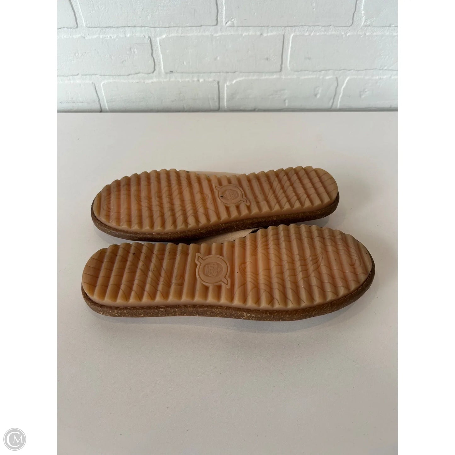 Sandals Flats By Born In Tan, Size: 10