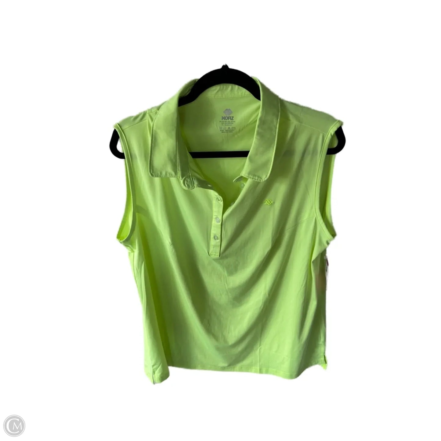 Athletic Tank Top By Cme In Green, Size: 2x
