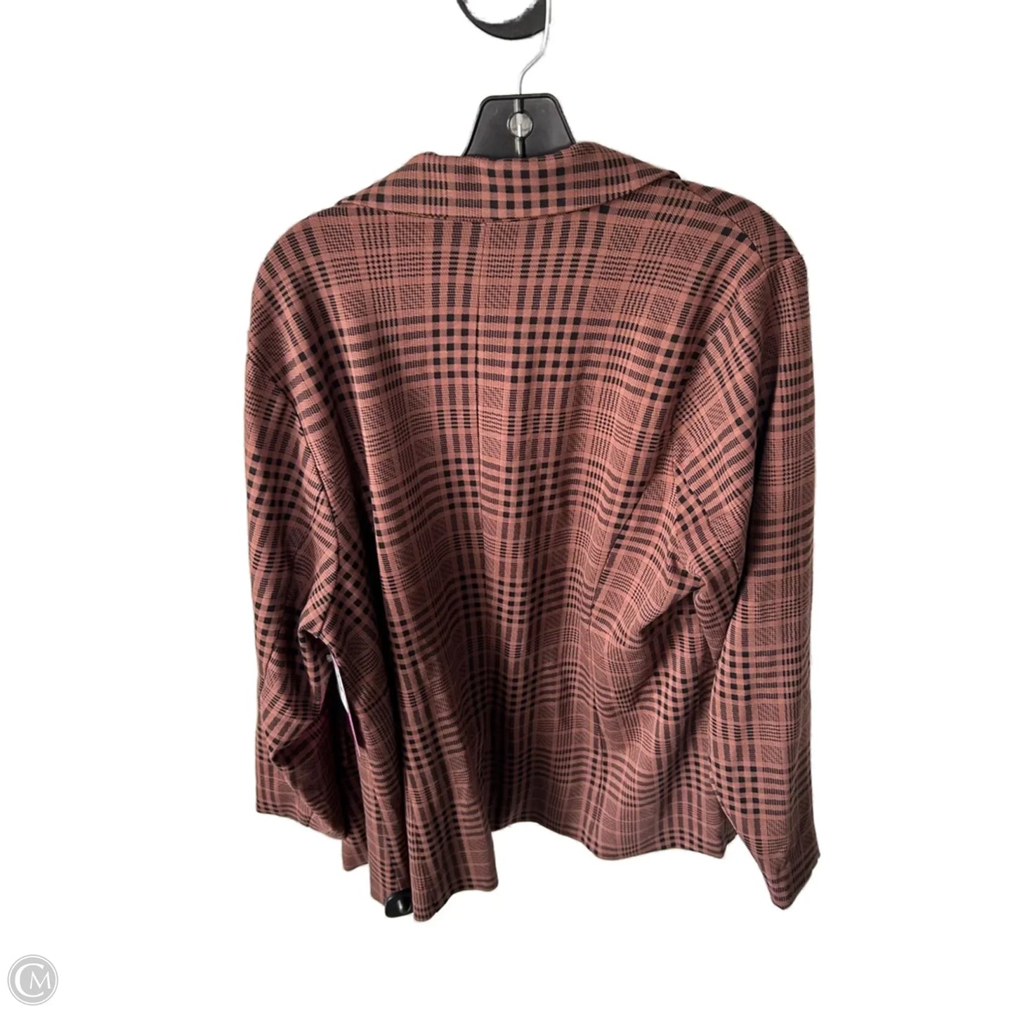 Blazer By Torrid In Black & Brown, Size: 2x