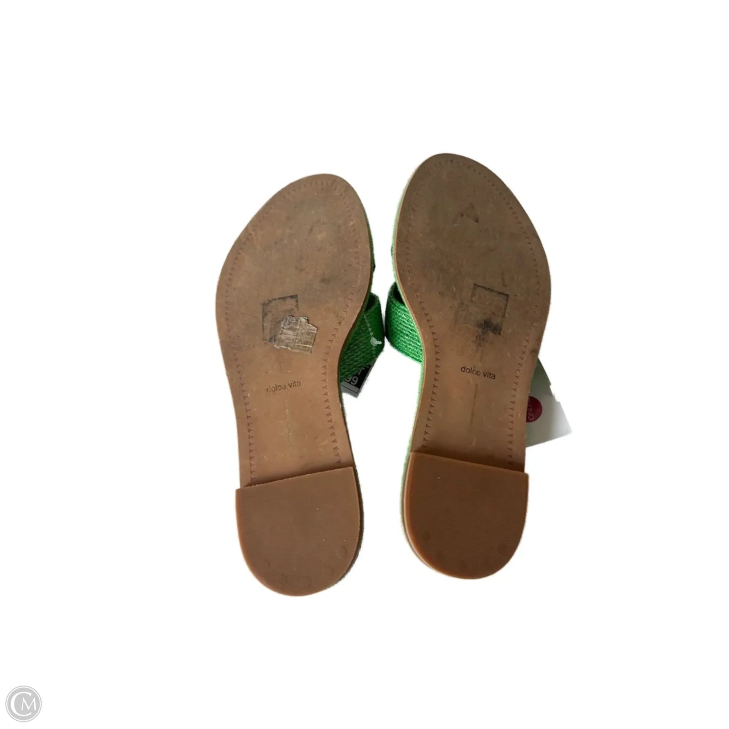 Sandals Flats By Dolce Vita In Green, Size: 9.5