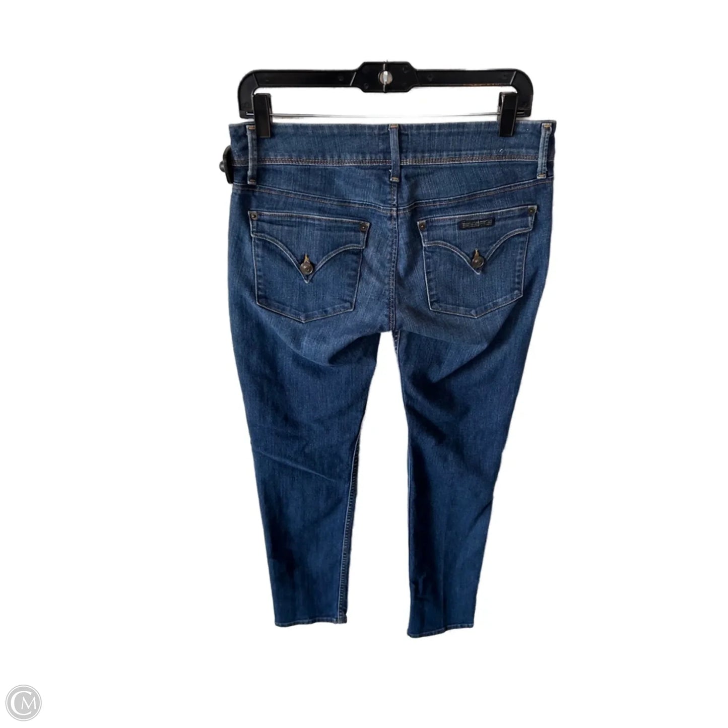 Jeans Skinny By Hudson In Blue Denim, Size: 8