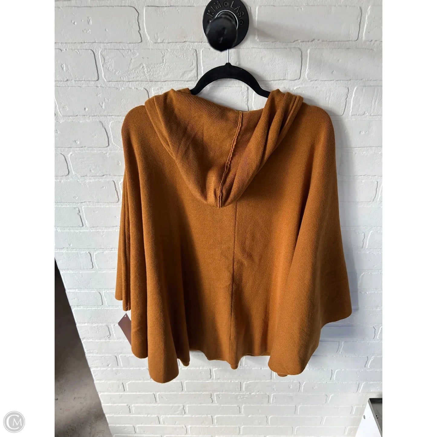 Poncho Designer By Patricia Nash In Gold, Size: Osfm