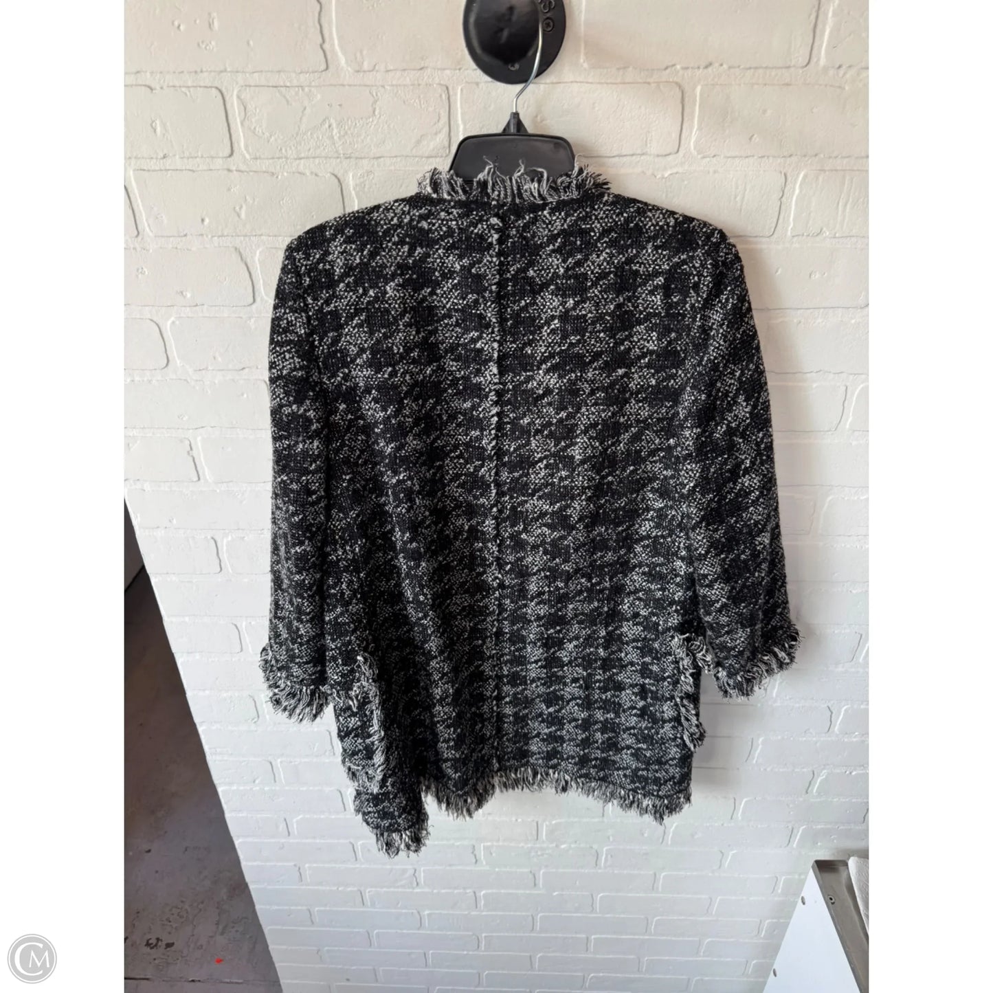 Blazer By Zara Women In Black & White, Size: S