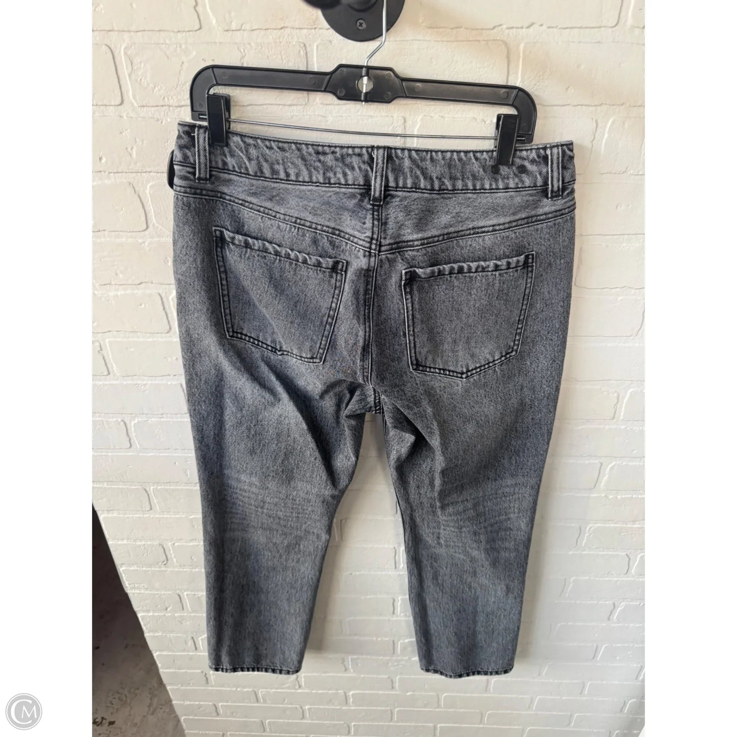 Jeans Boyfriend By Cabi In Black Denim, Size: 6